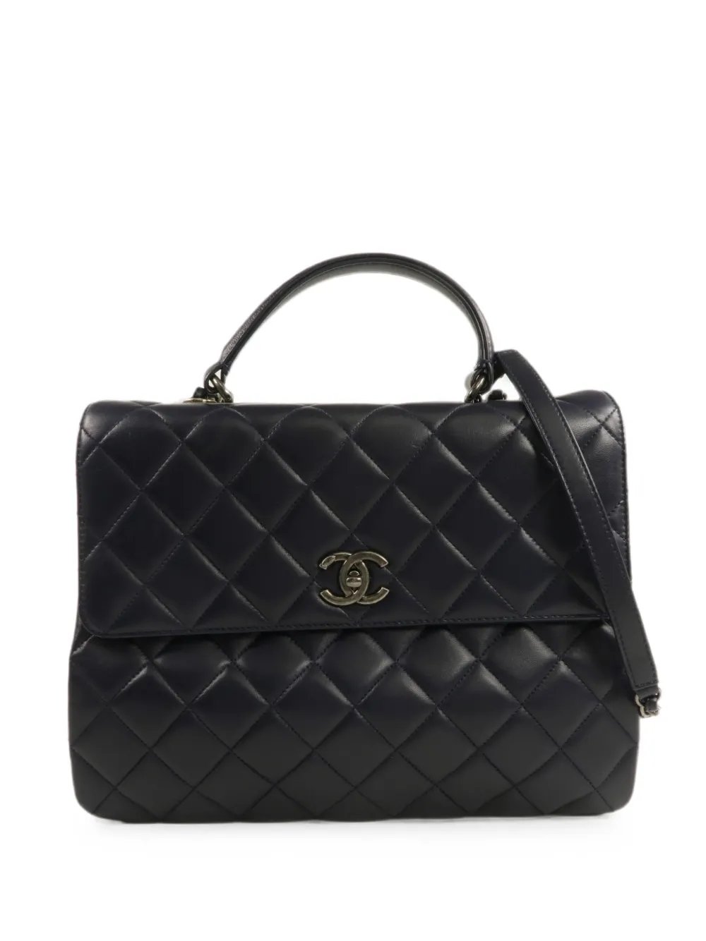 Trendy quilted shoulder bag