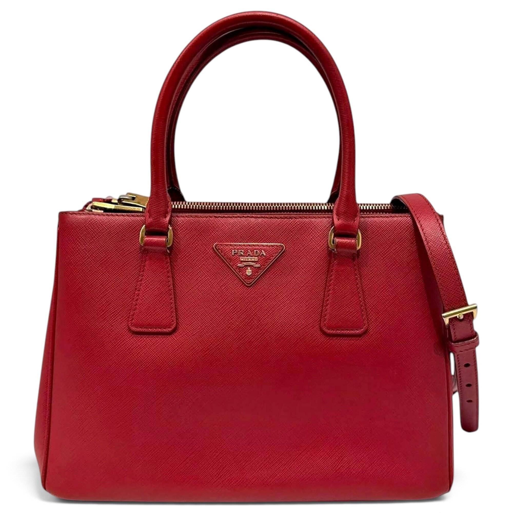Galleria leather handbag