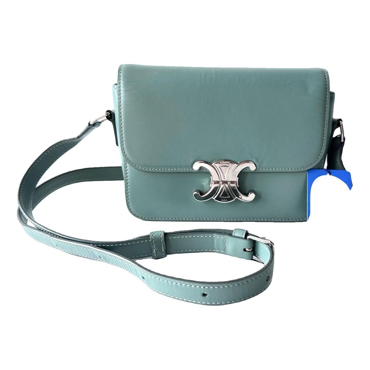 Triomphe leather handbag