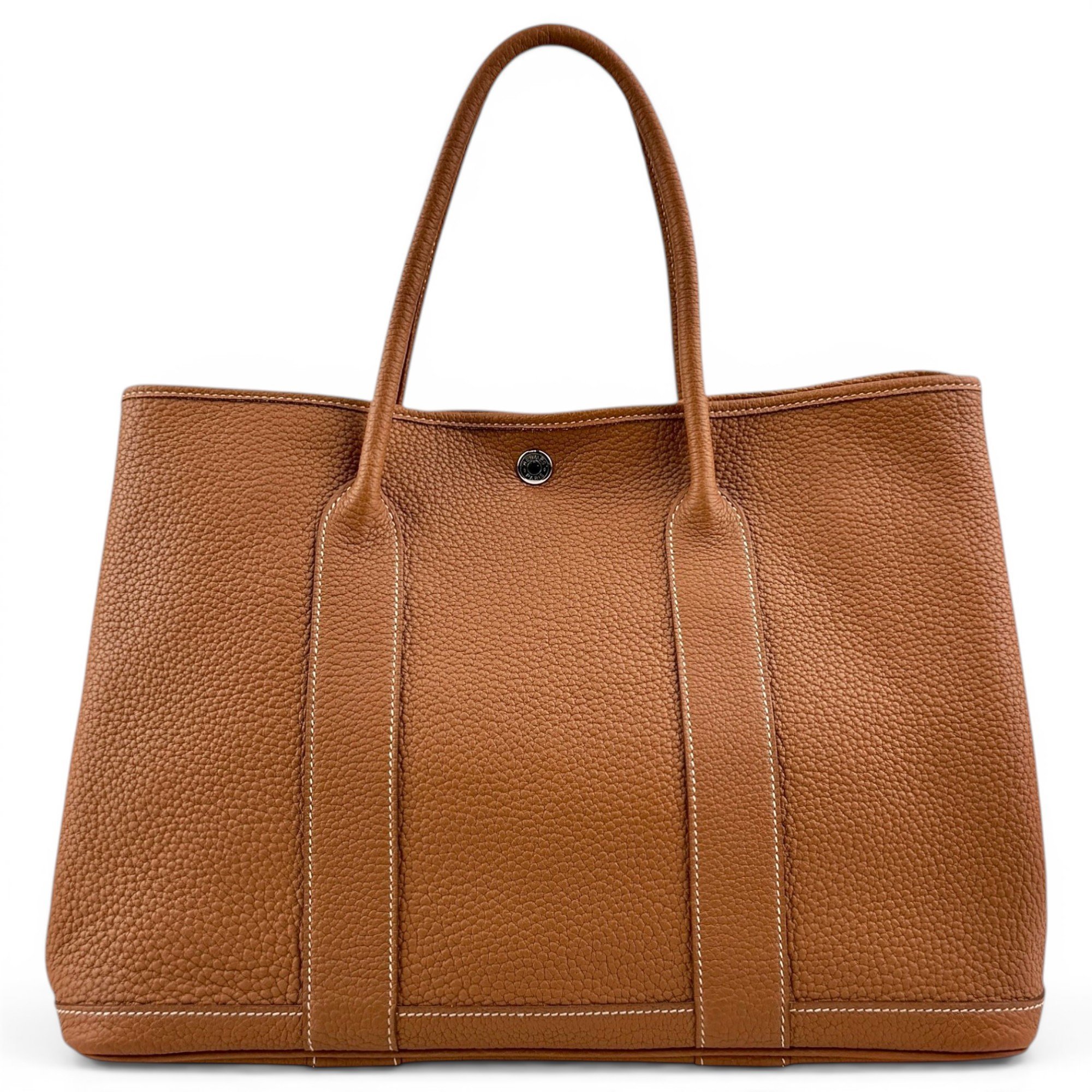 Garden Party leather handbag