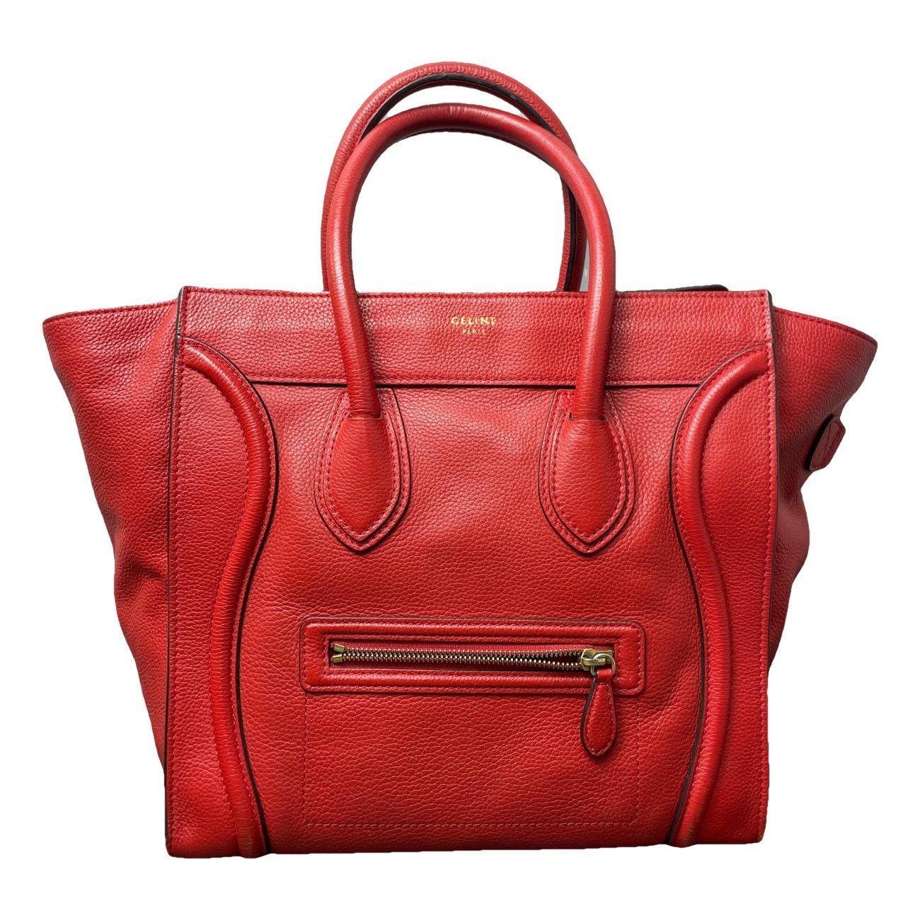 Luggage leather handbag