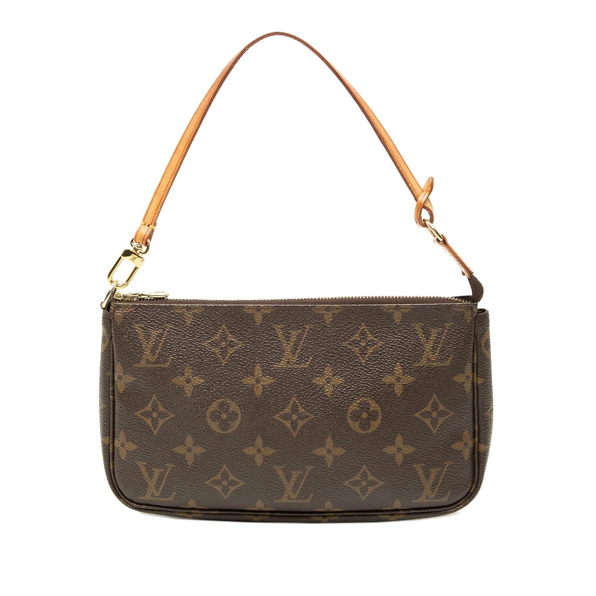 Pochette Accessoire leather handbag