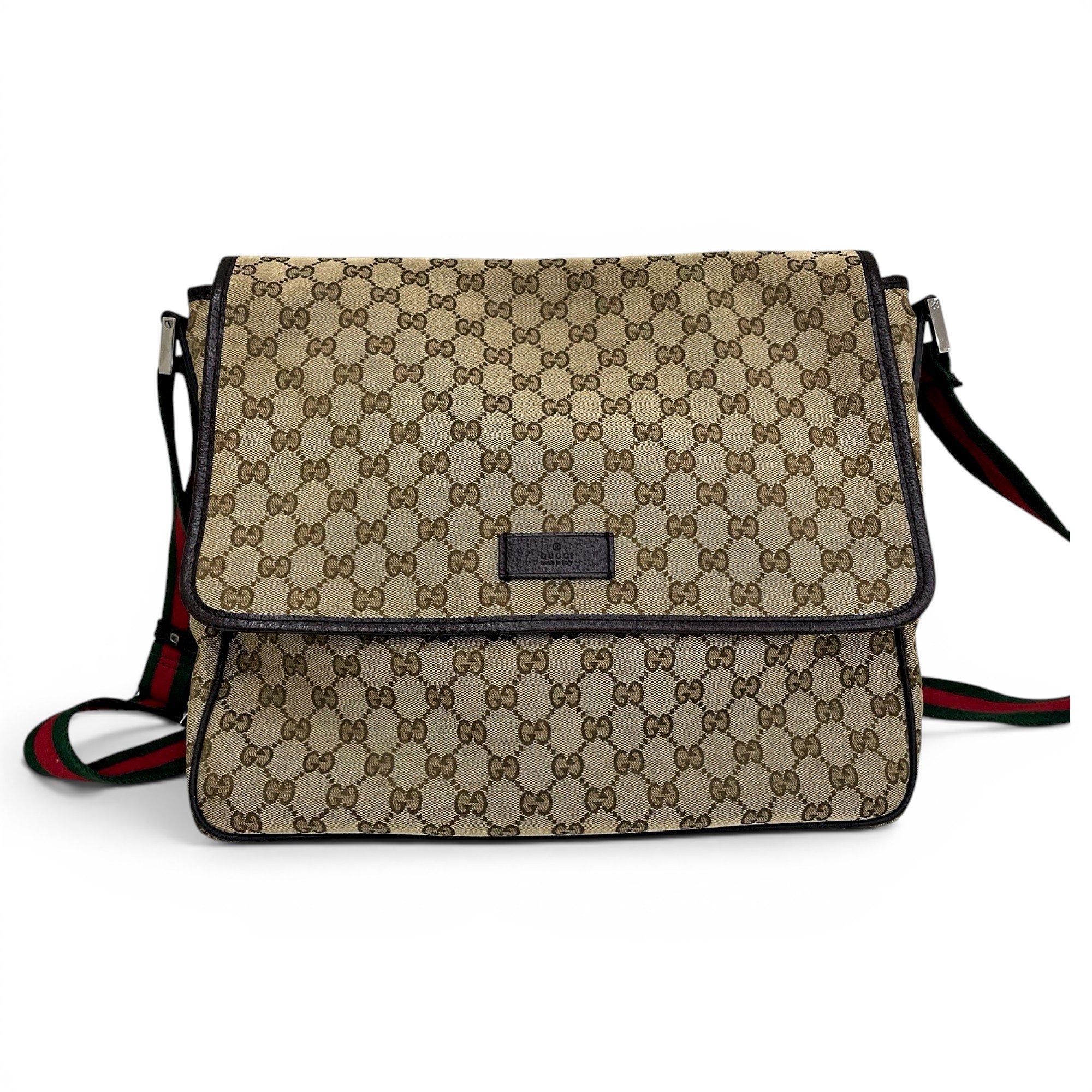 Ophidia cloth crossbody bag