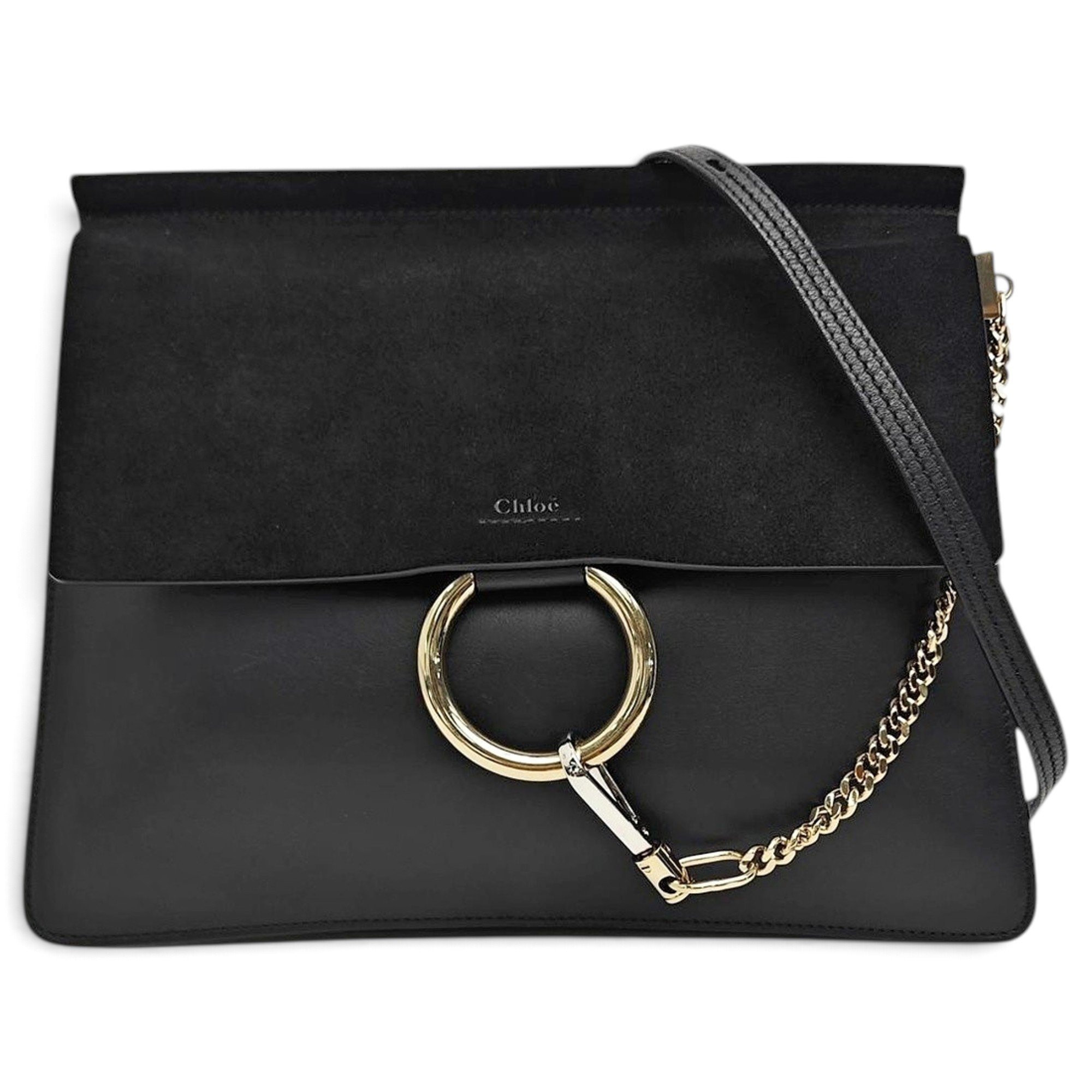 Faye leather handbag