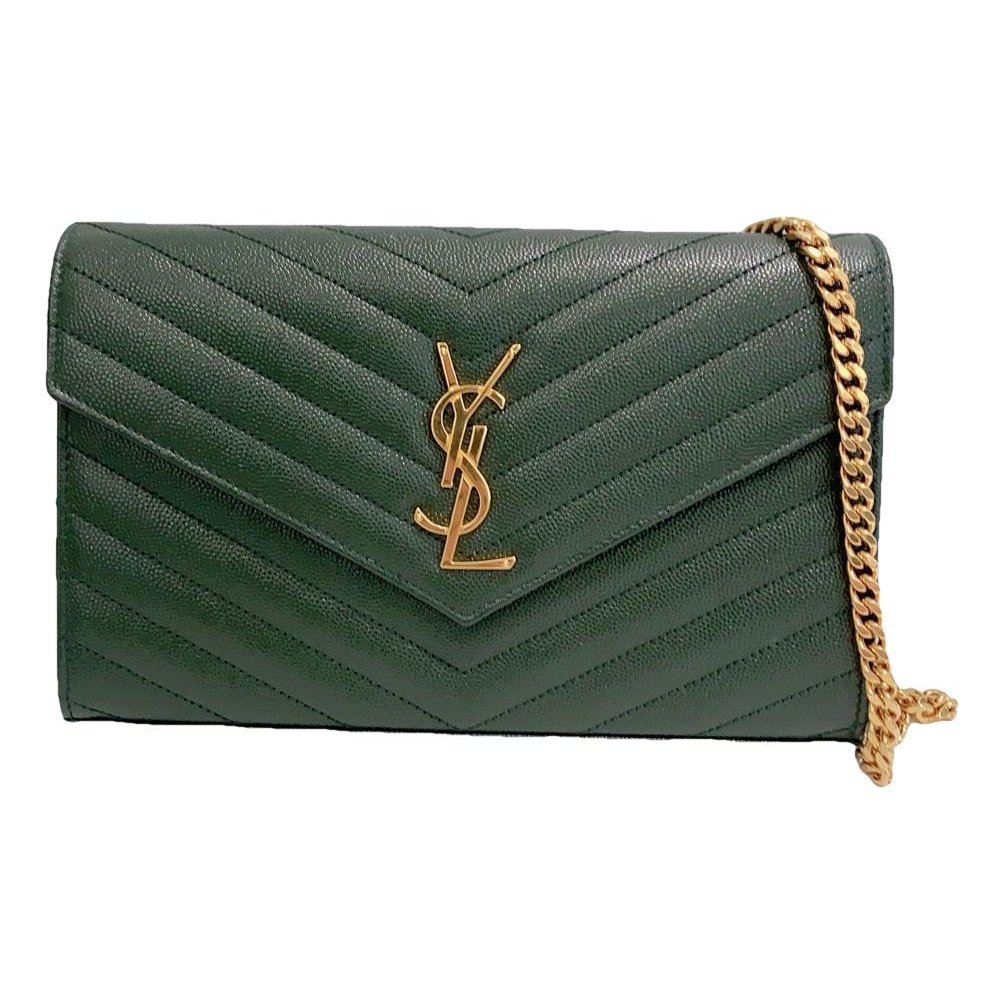 Portefeuille enveloppe leather handbag