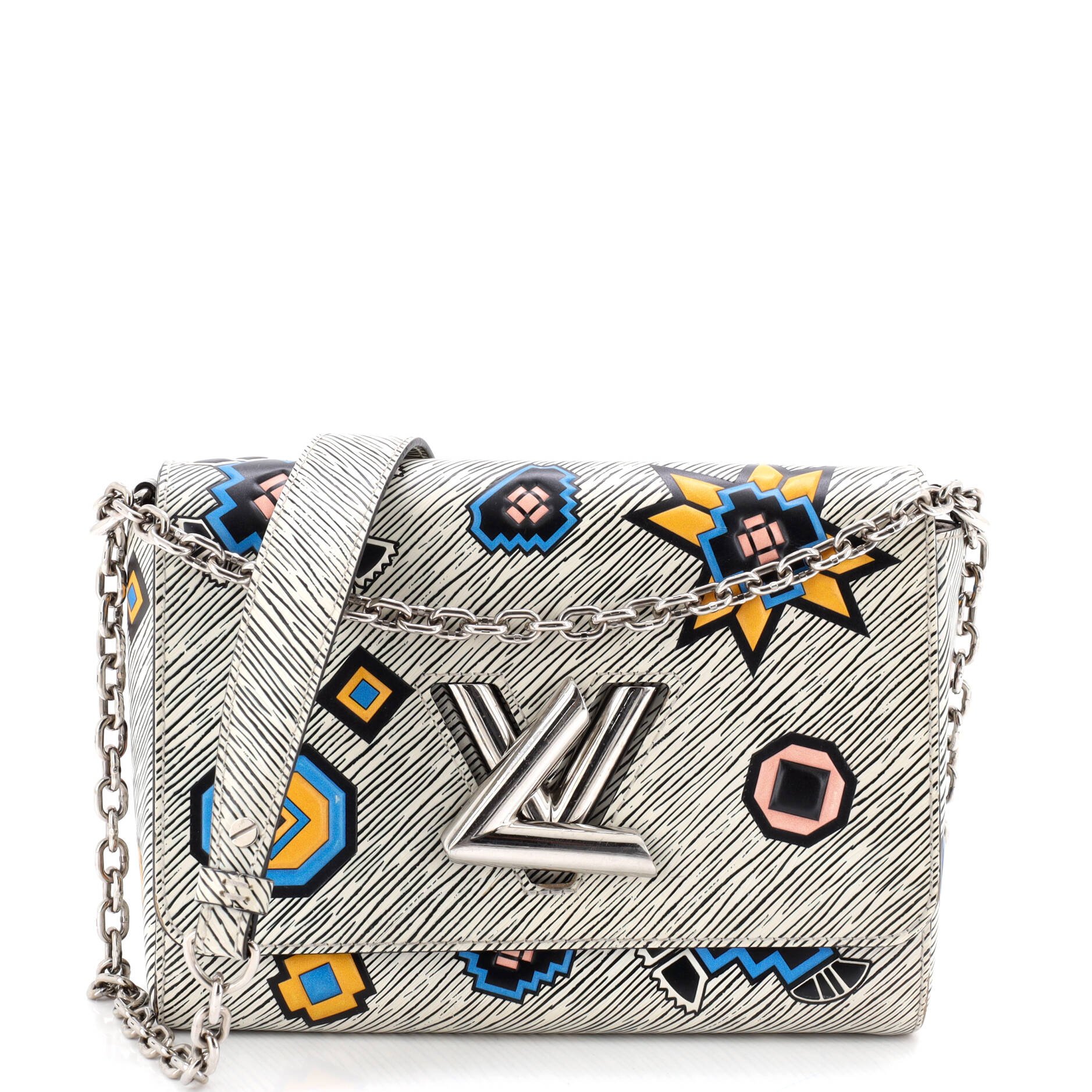 Louis Vuitton Twist Handbag Limited Edition Azteque Epi Leather MM
