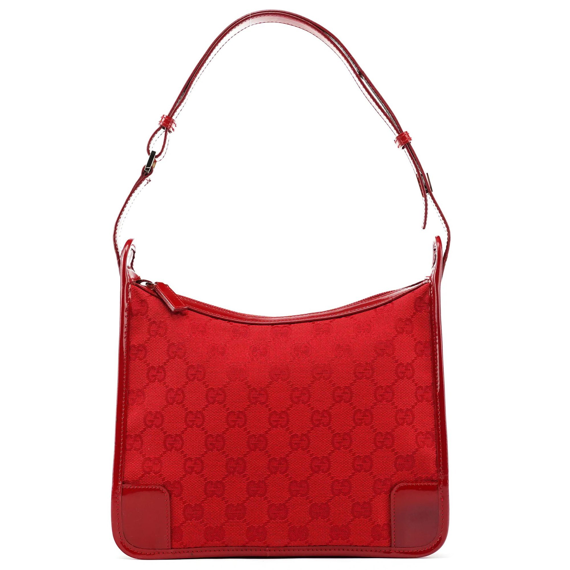 Jackie patent leather handbag