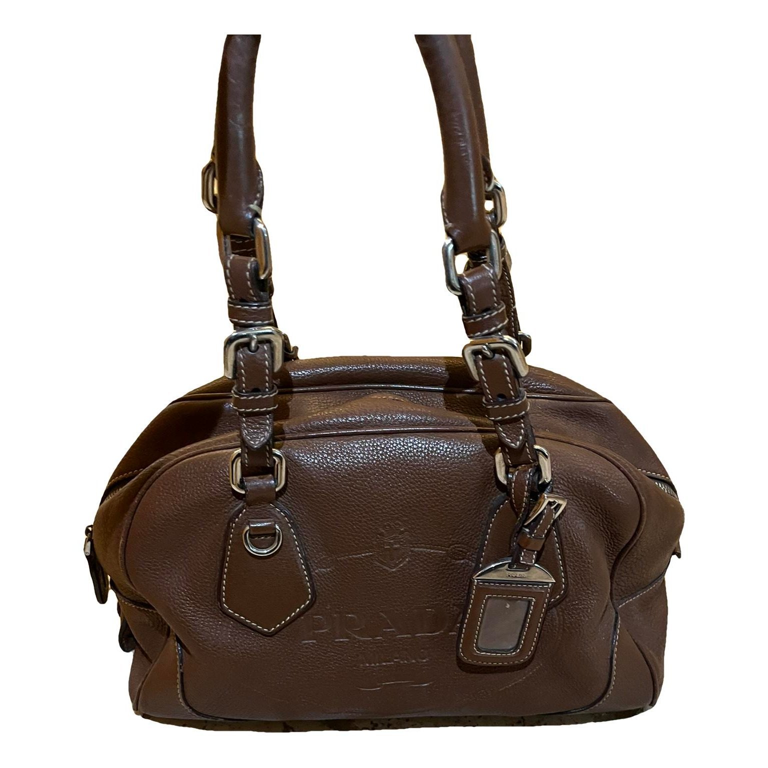 Leather handbag