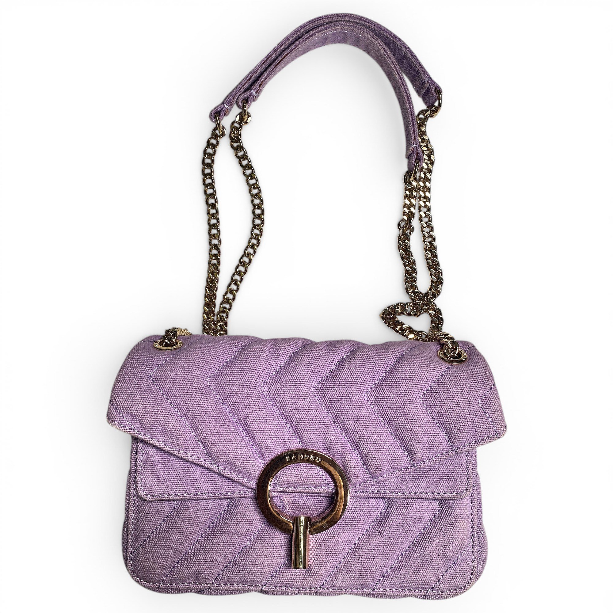 Sandro Yza cloth handbag