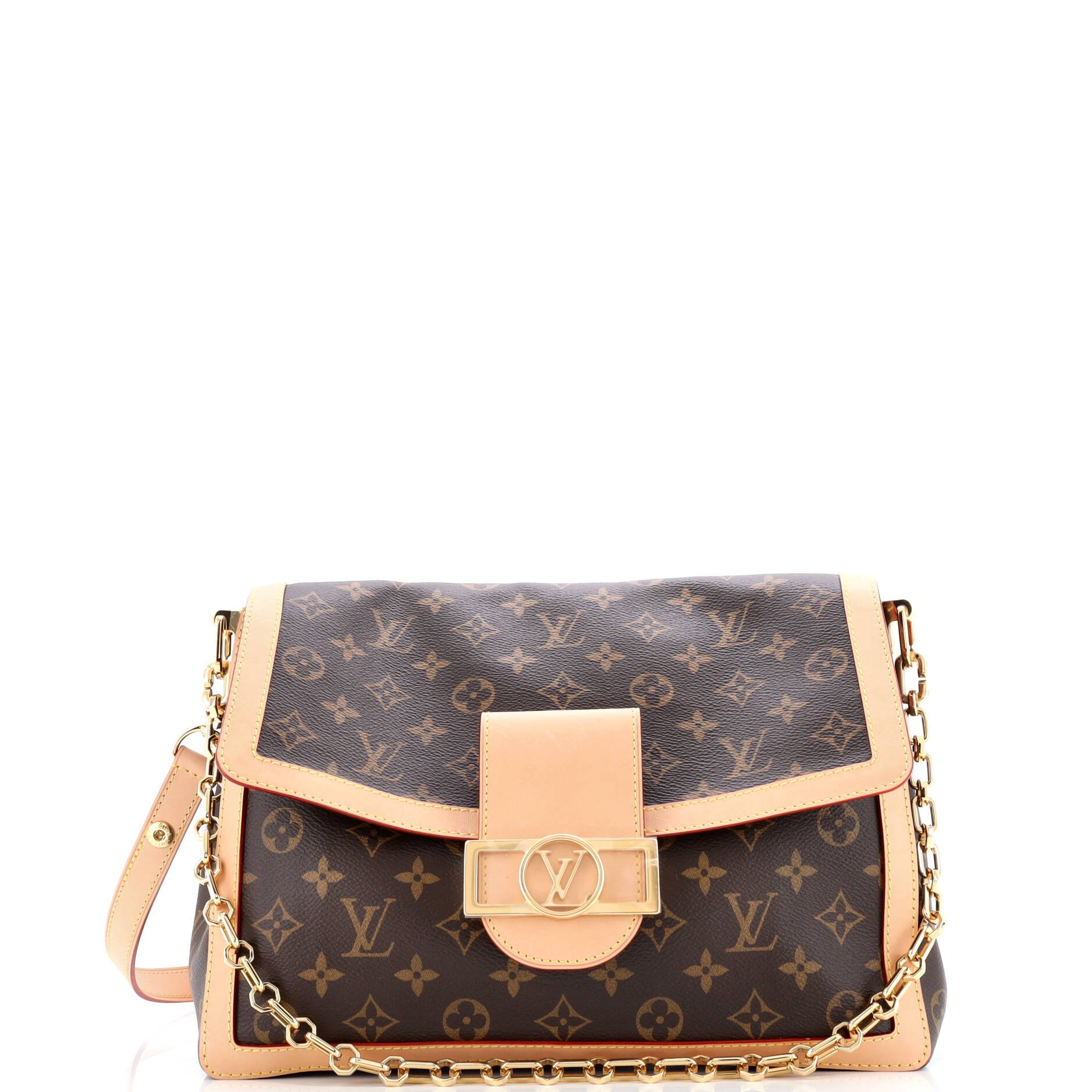 Louis Vuitton Dauphine Soft Shoulder Bag Monogram Canvas GM
