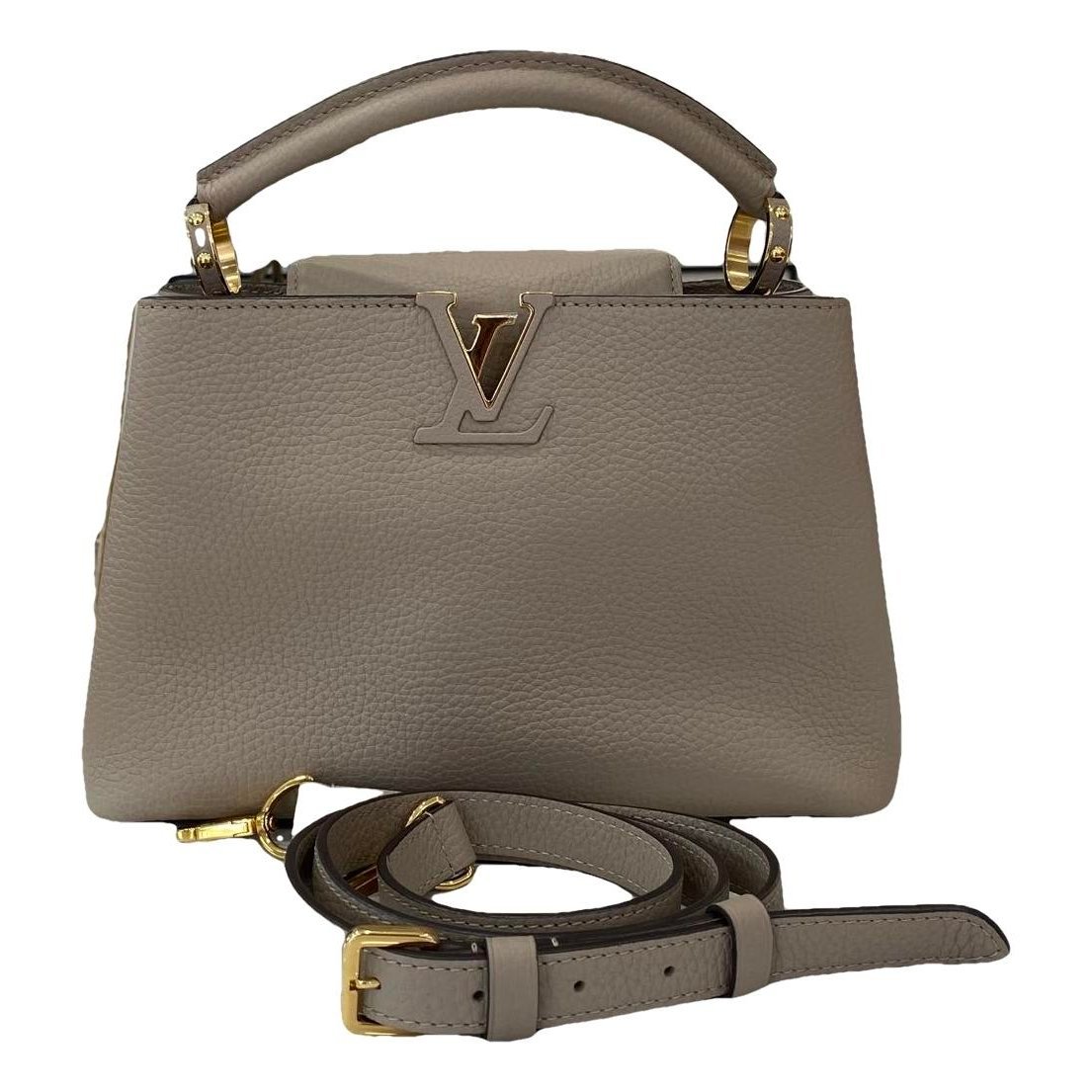 Capucines leather handbag