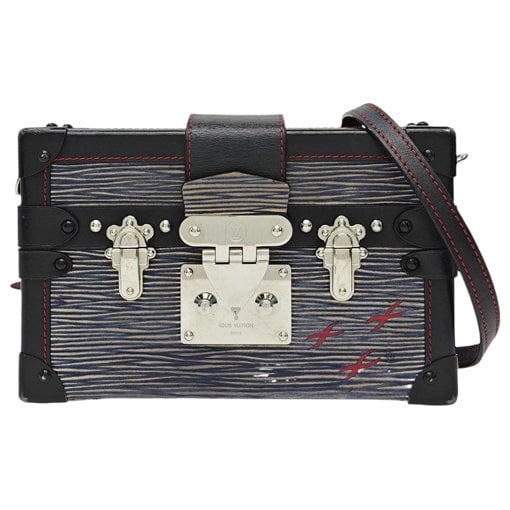 Petite Malle leather handbag