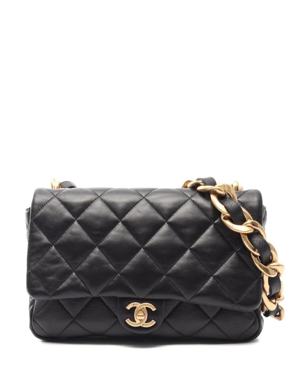 2021-2026 Large Quilted Lambskin Funky Town Flap shoulder bag