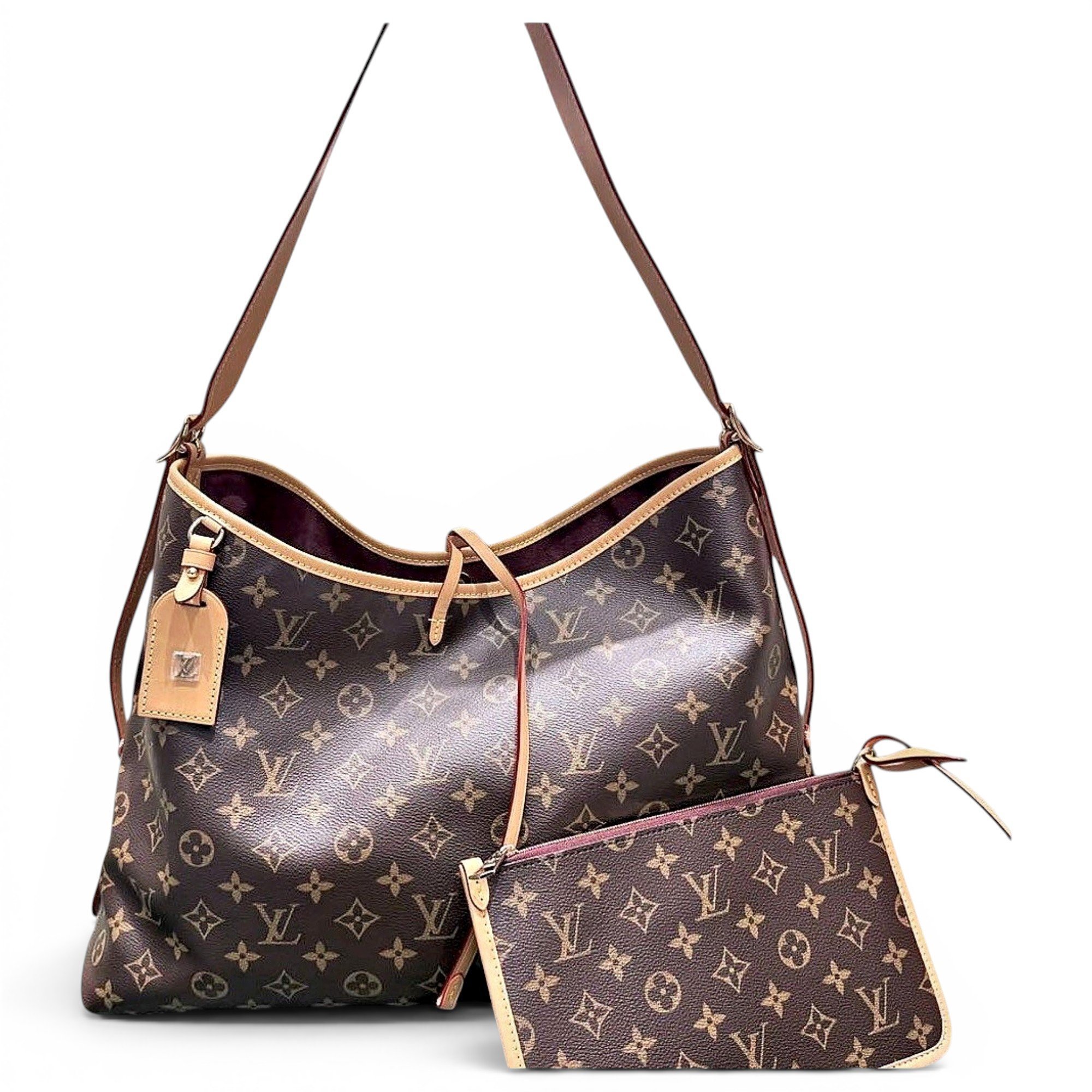 Carry All leather handbag
