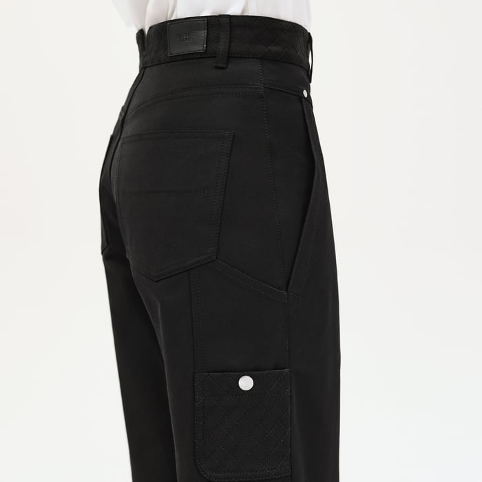 Noir Cargo Pants