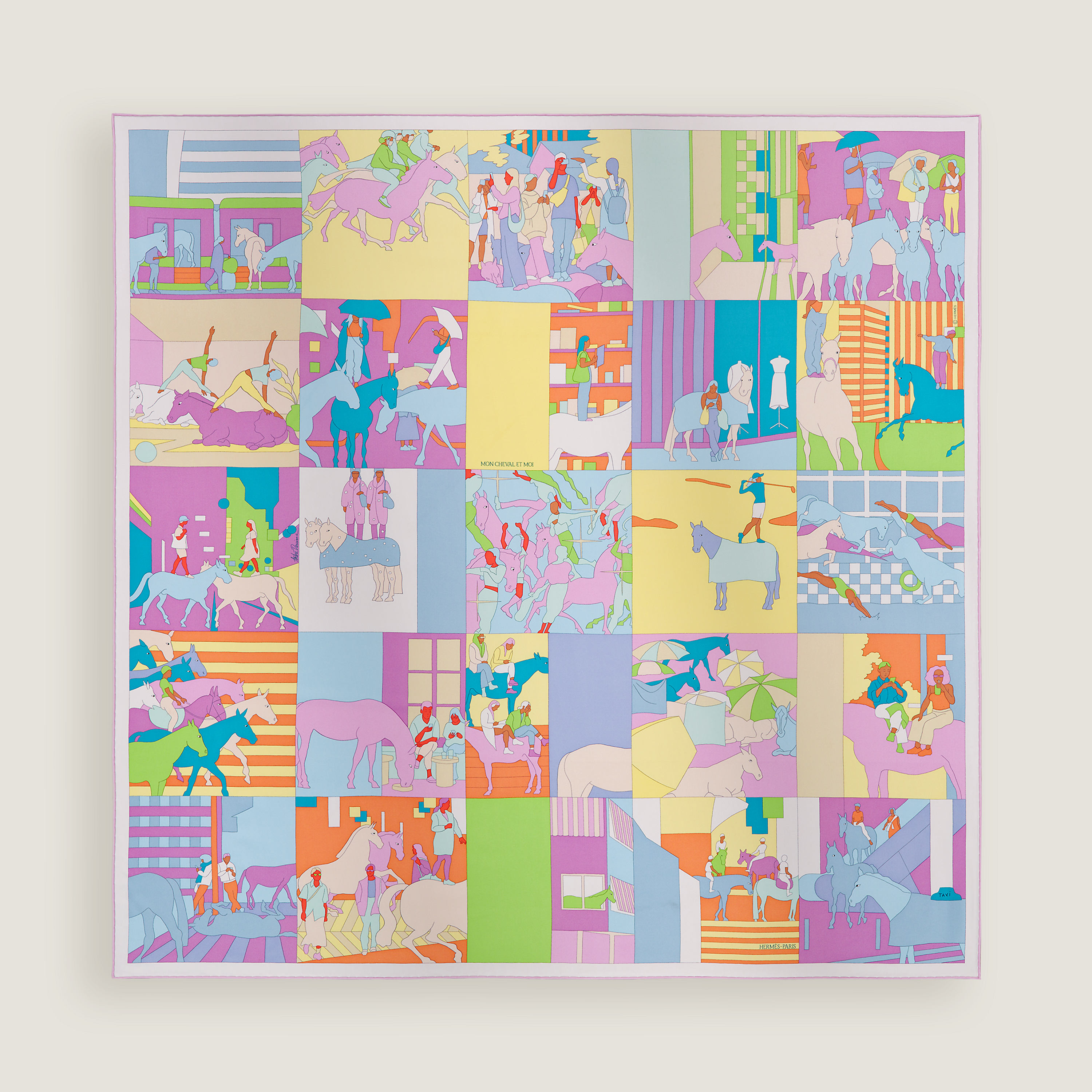 Mon Cheval et Moi scarf 90