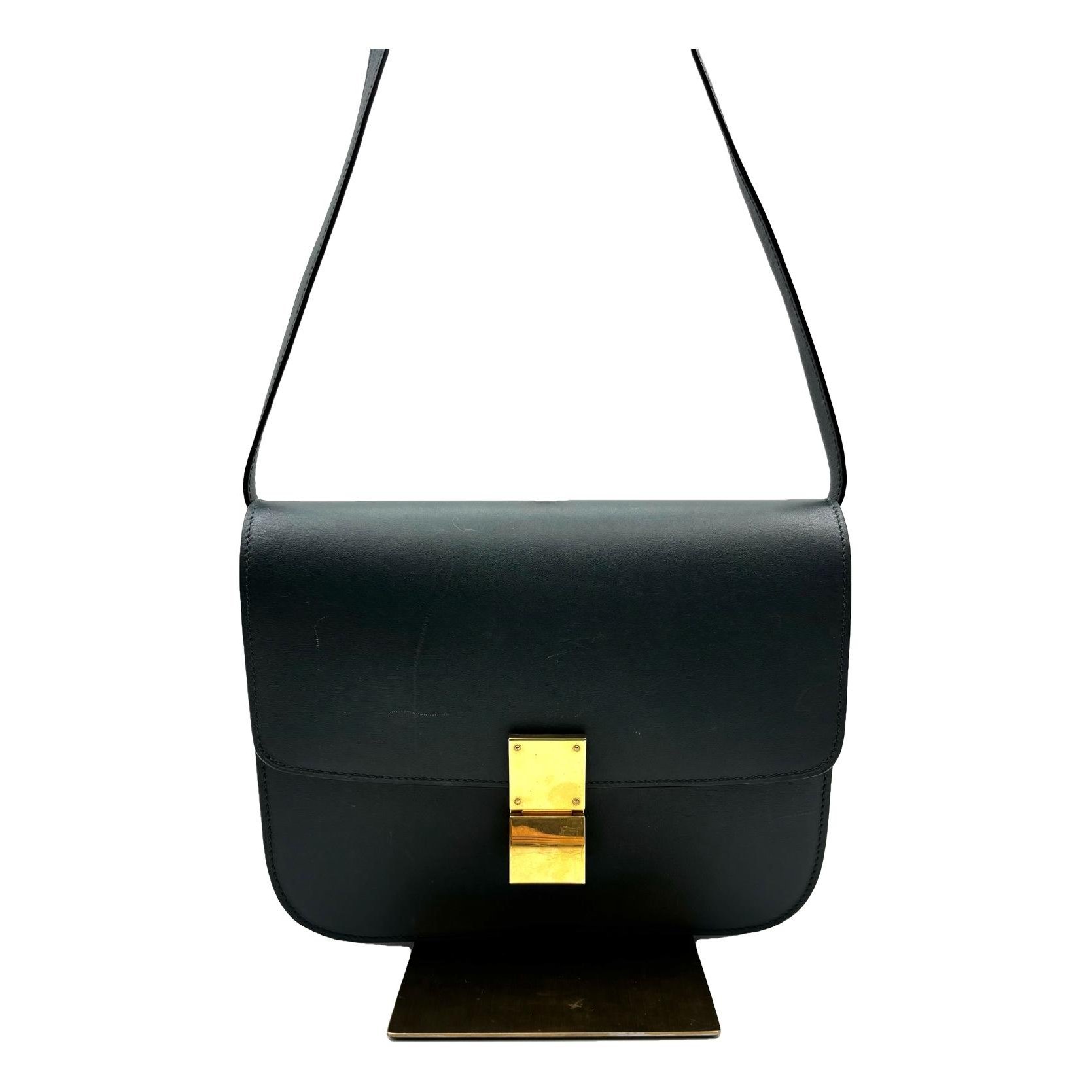Classic leather handbag