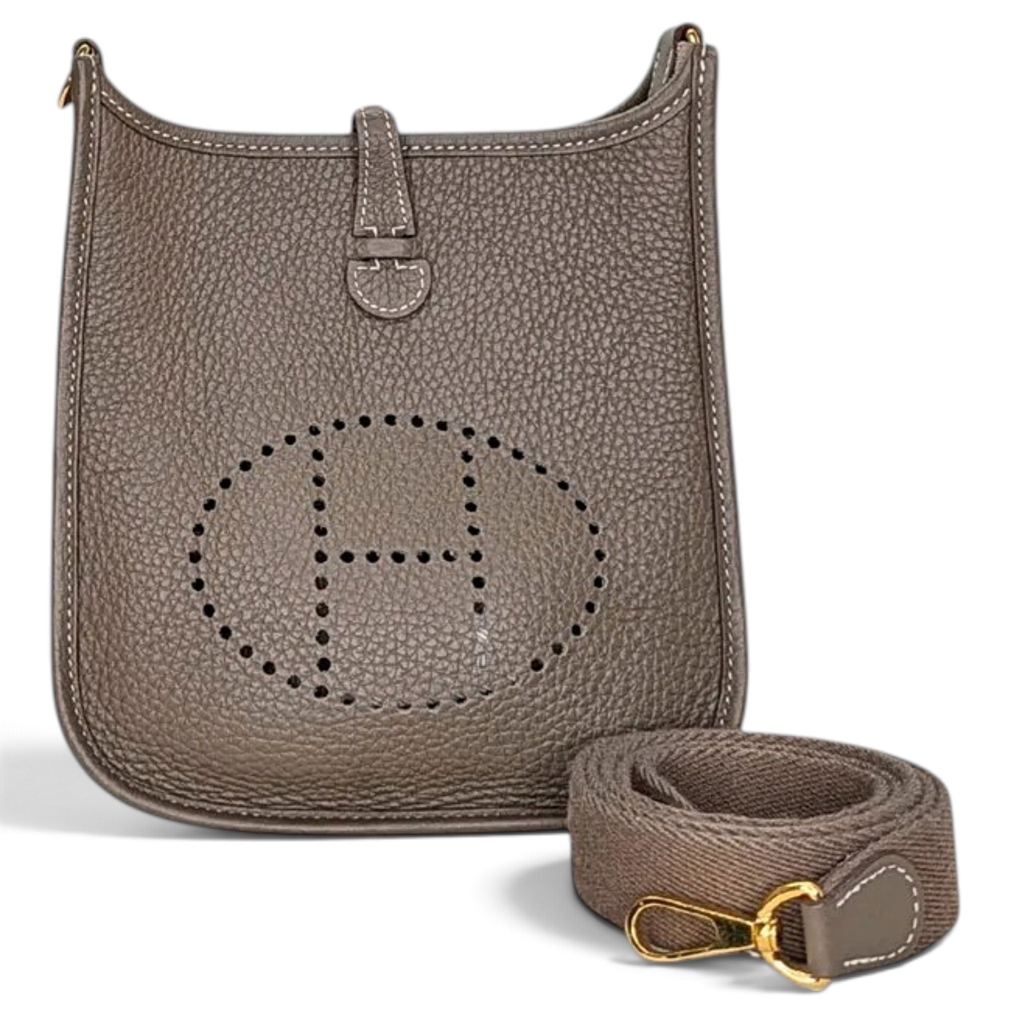 Leather crossbody bag