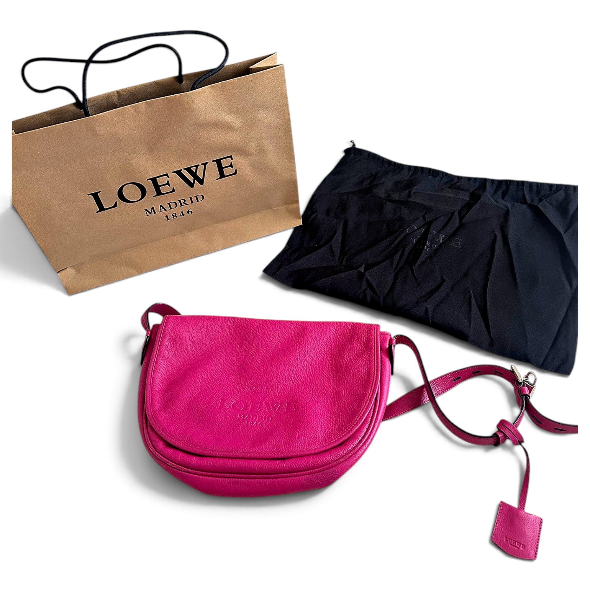 Leather crossbody bag