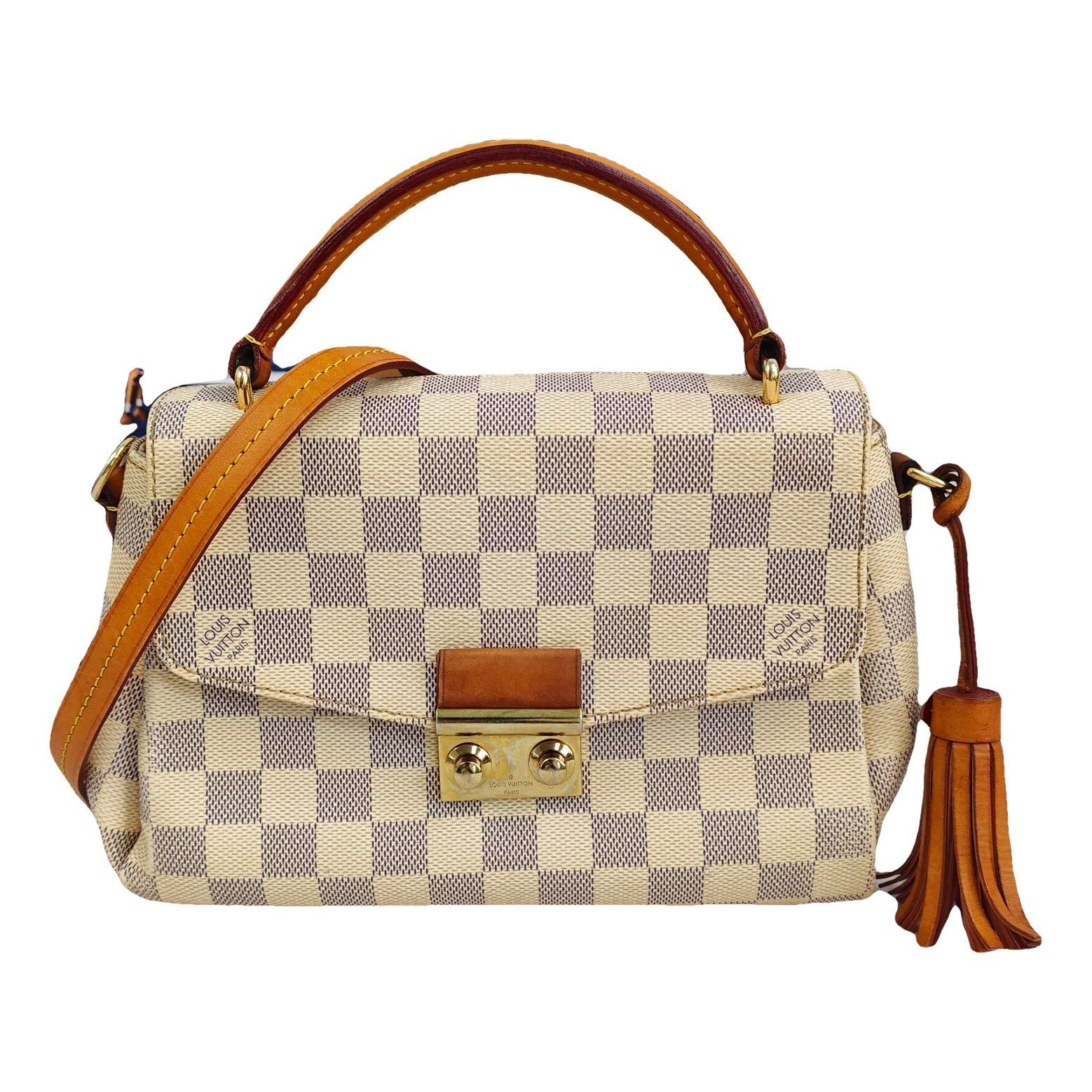 Croisette leather handbag