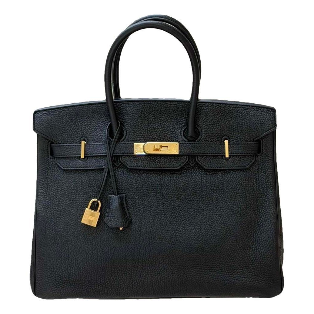 Hermes Birkin 35 Handbag Togo Leather