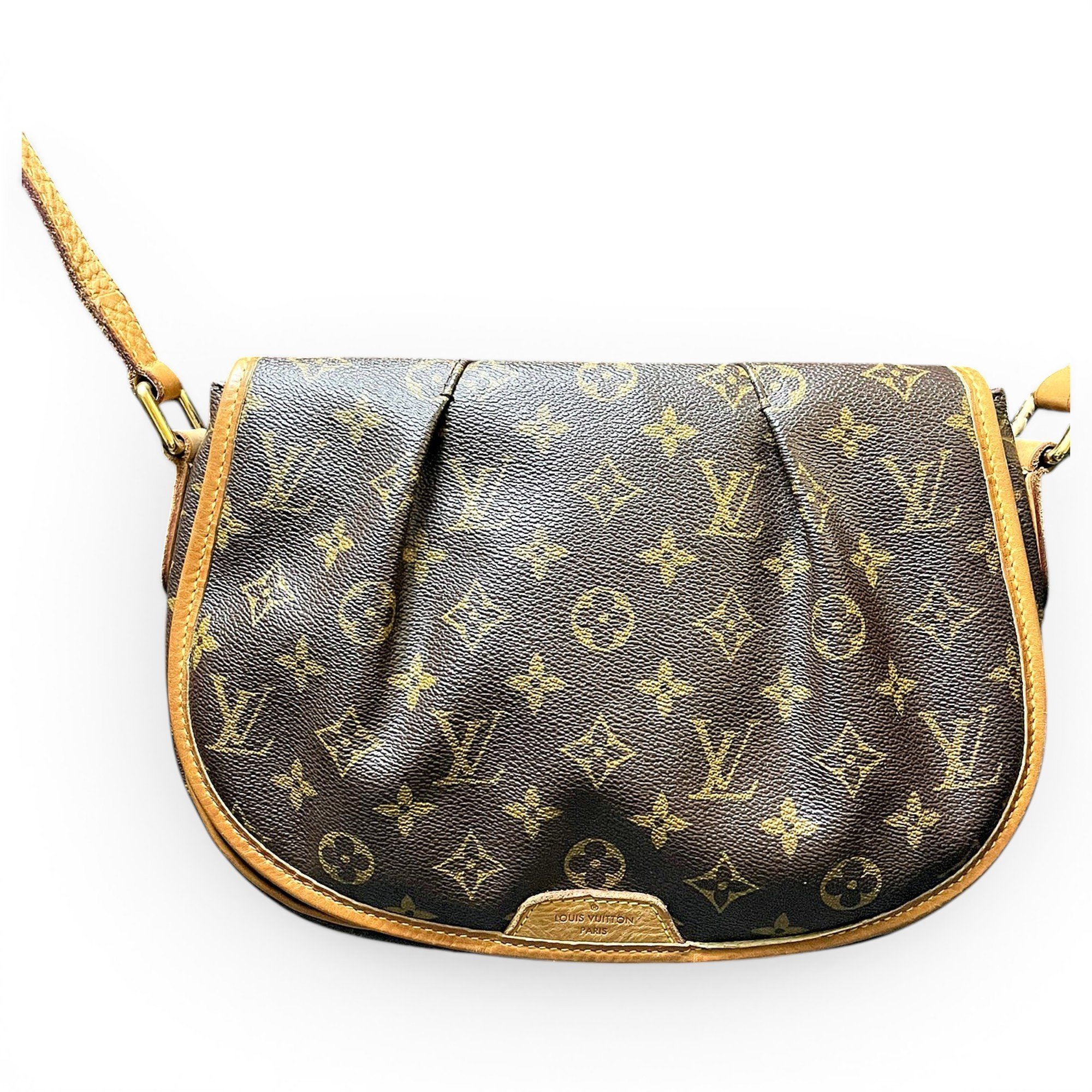 Menilmontant leather handbag