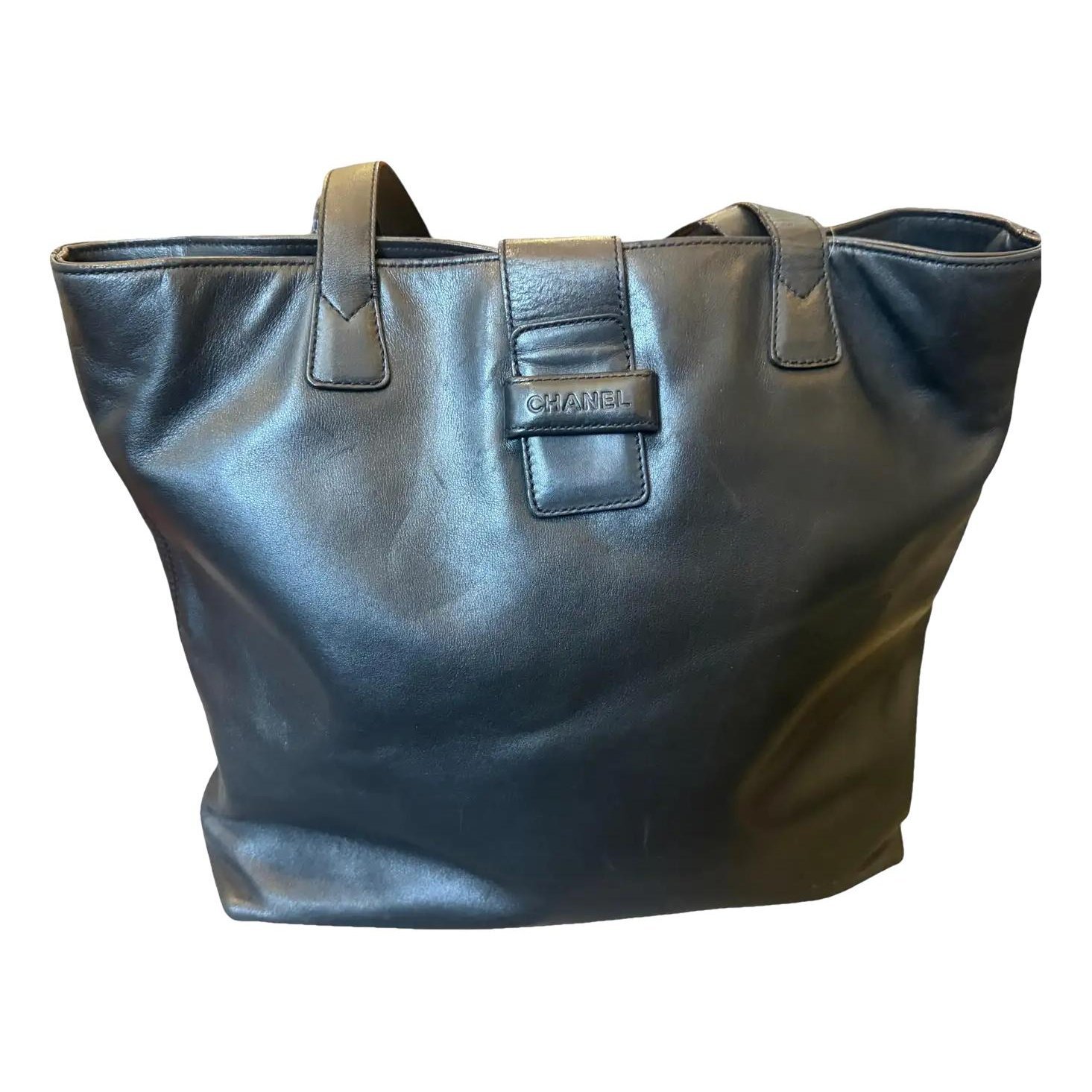 Leather tote