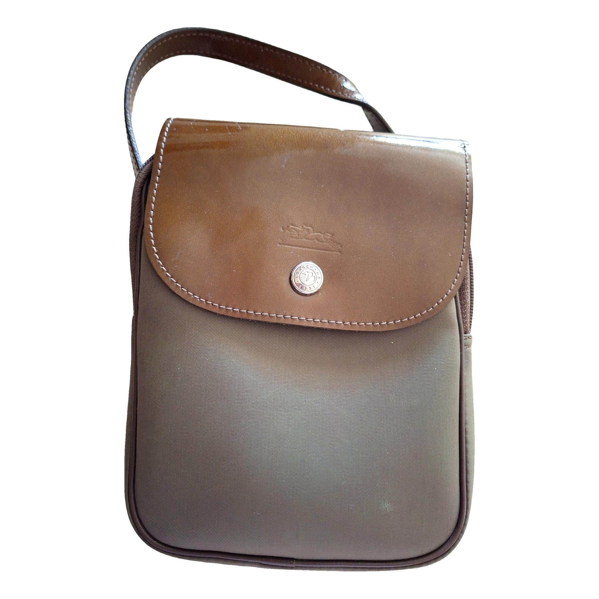 Pliage leather crossbody bag