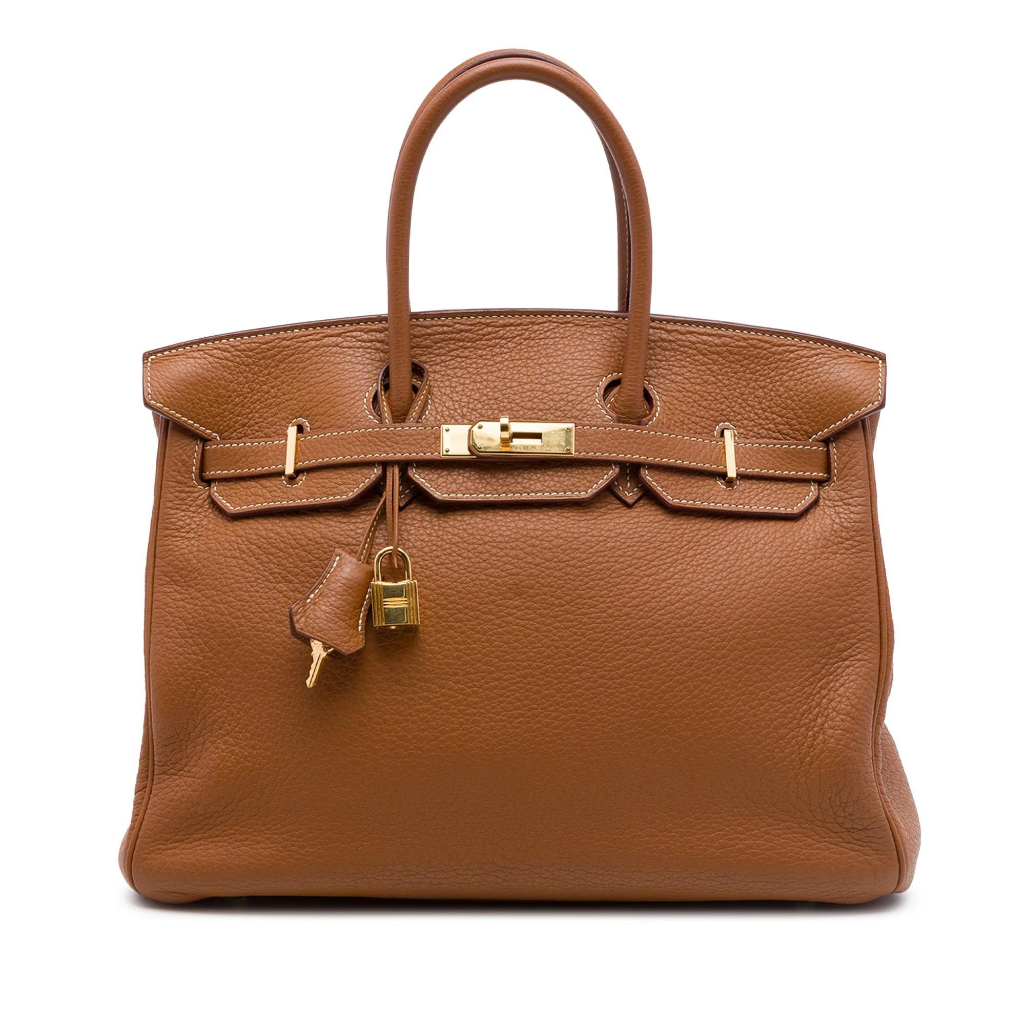 Birkin Shoulder pony-style calfskin handbag