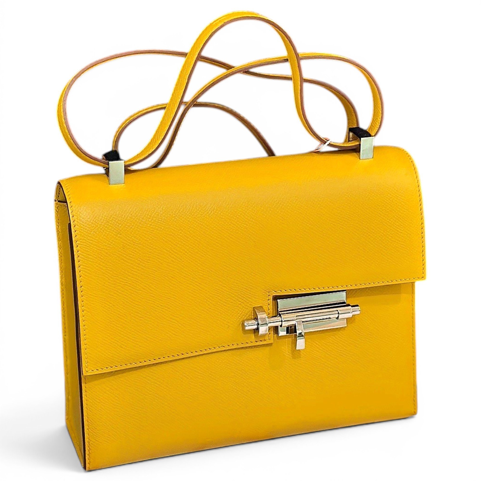 Verrou leather handbag
