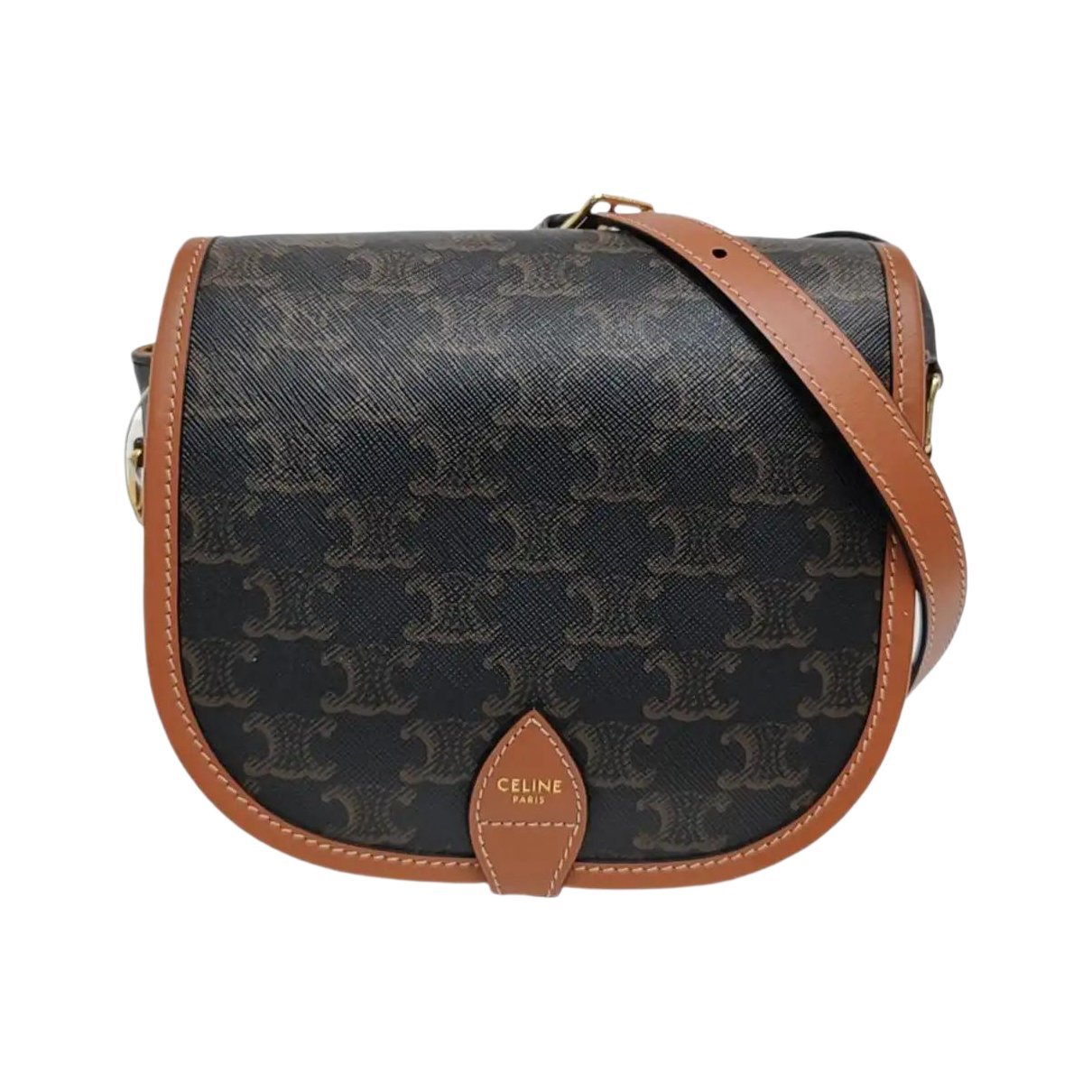 Folco leather crossbody bag
