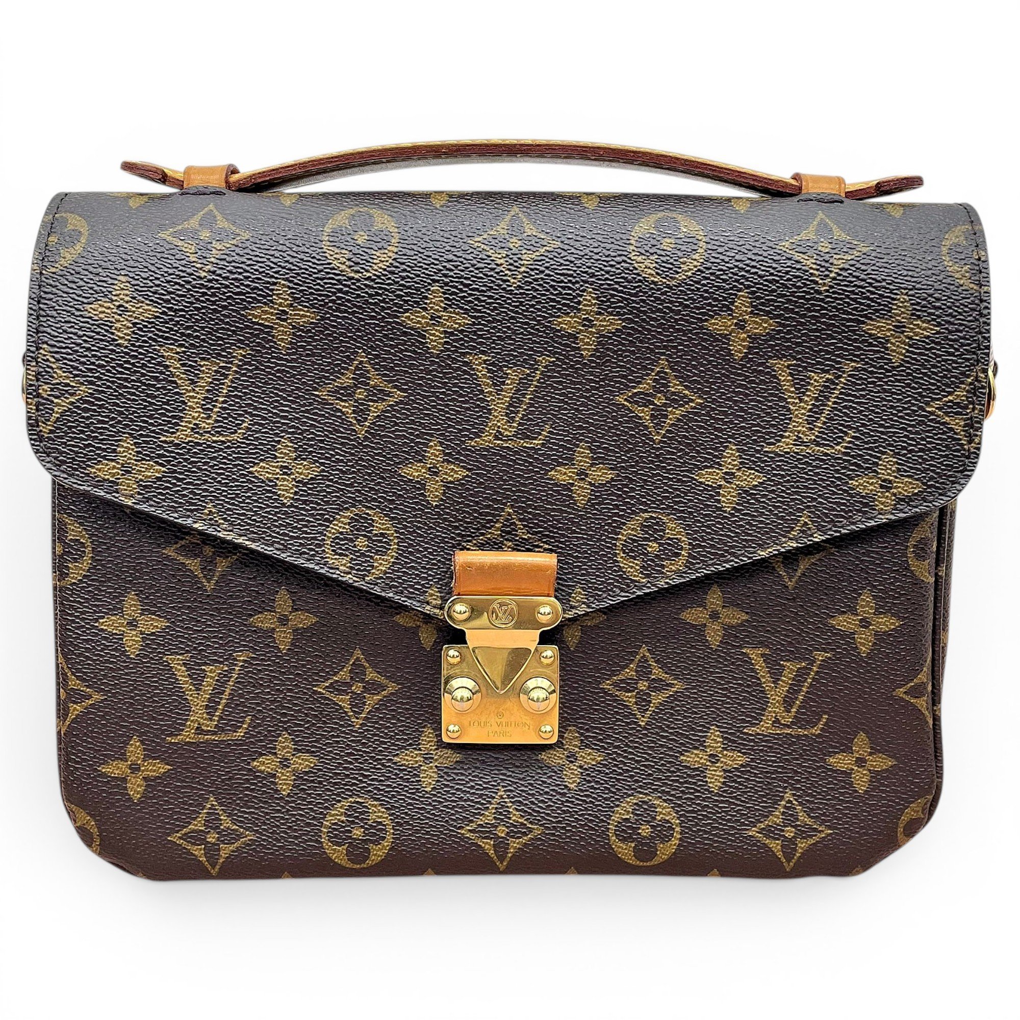 Metis leather handbag