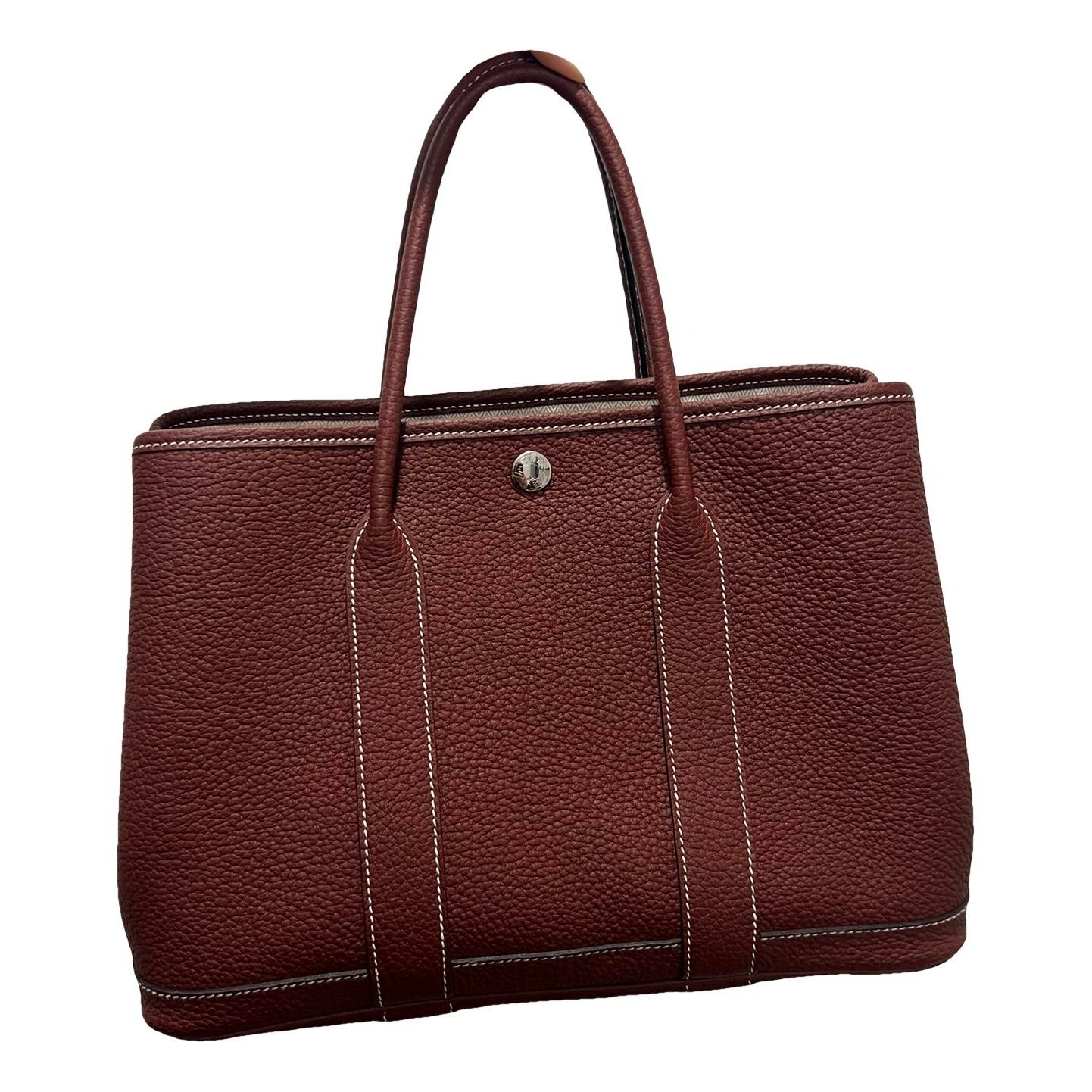 Garden Party leather tote