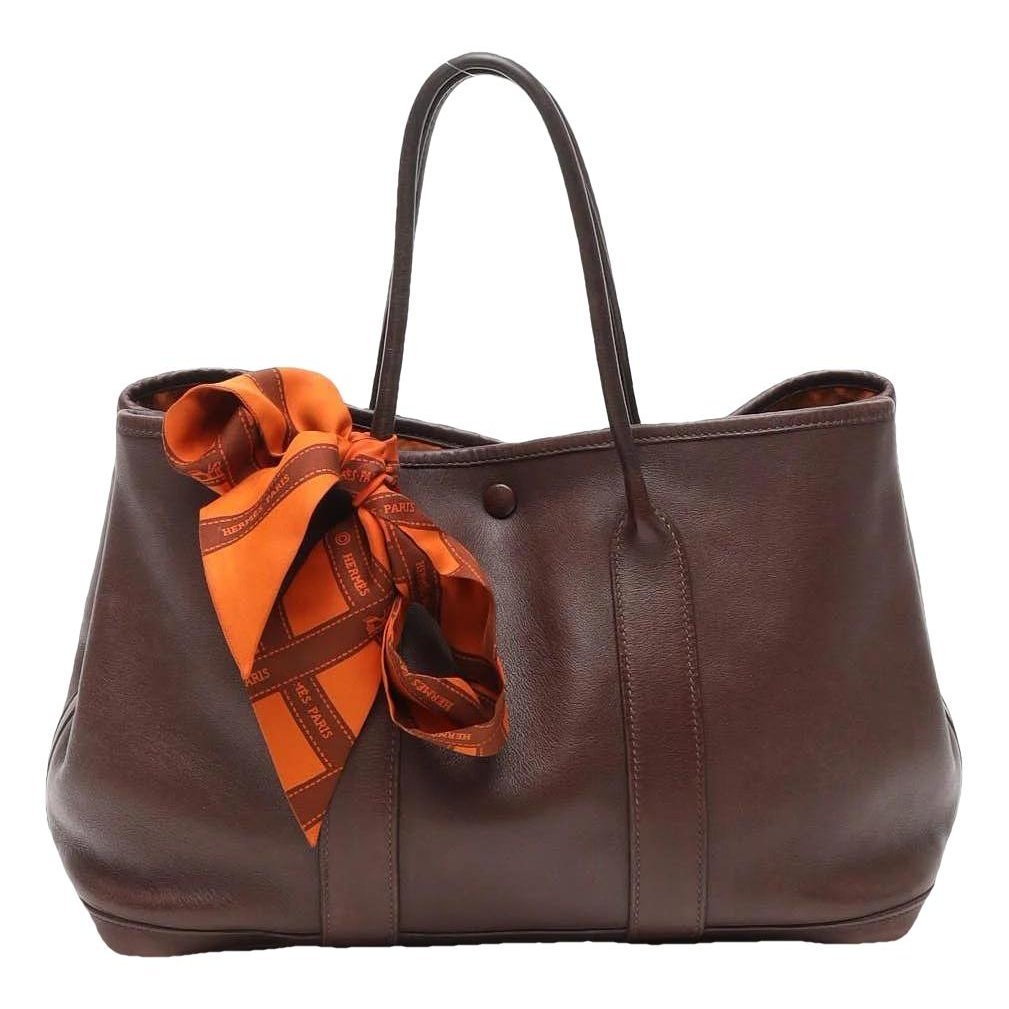 Garden Party leather tote