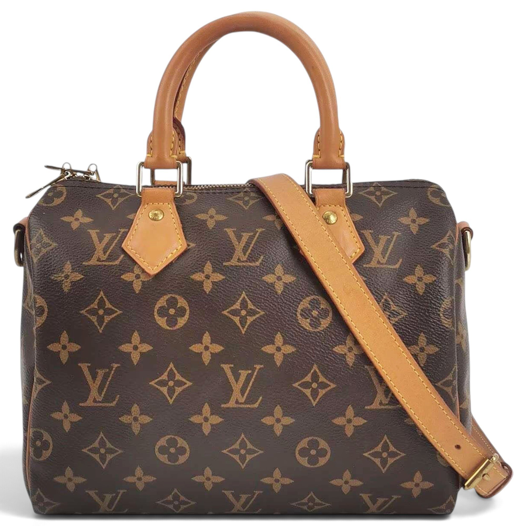 Speedy Bandoulière leather handbag