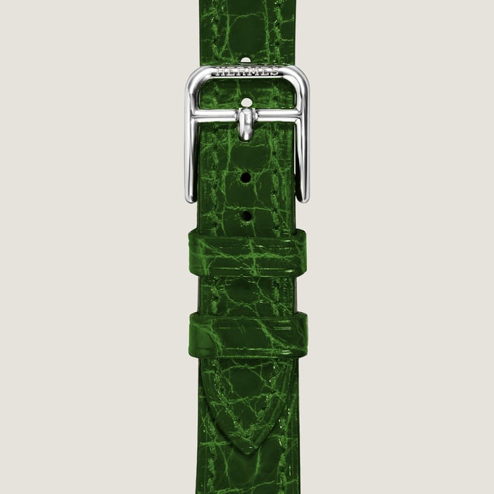 Vert Moyen Heure H Small Model 25 MM Single Tour Watch Strap