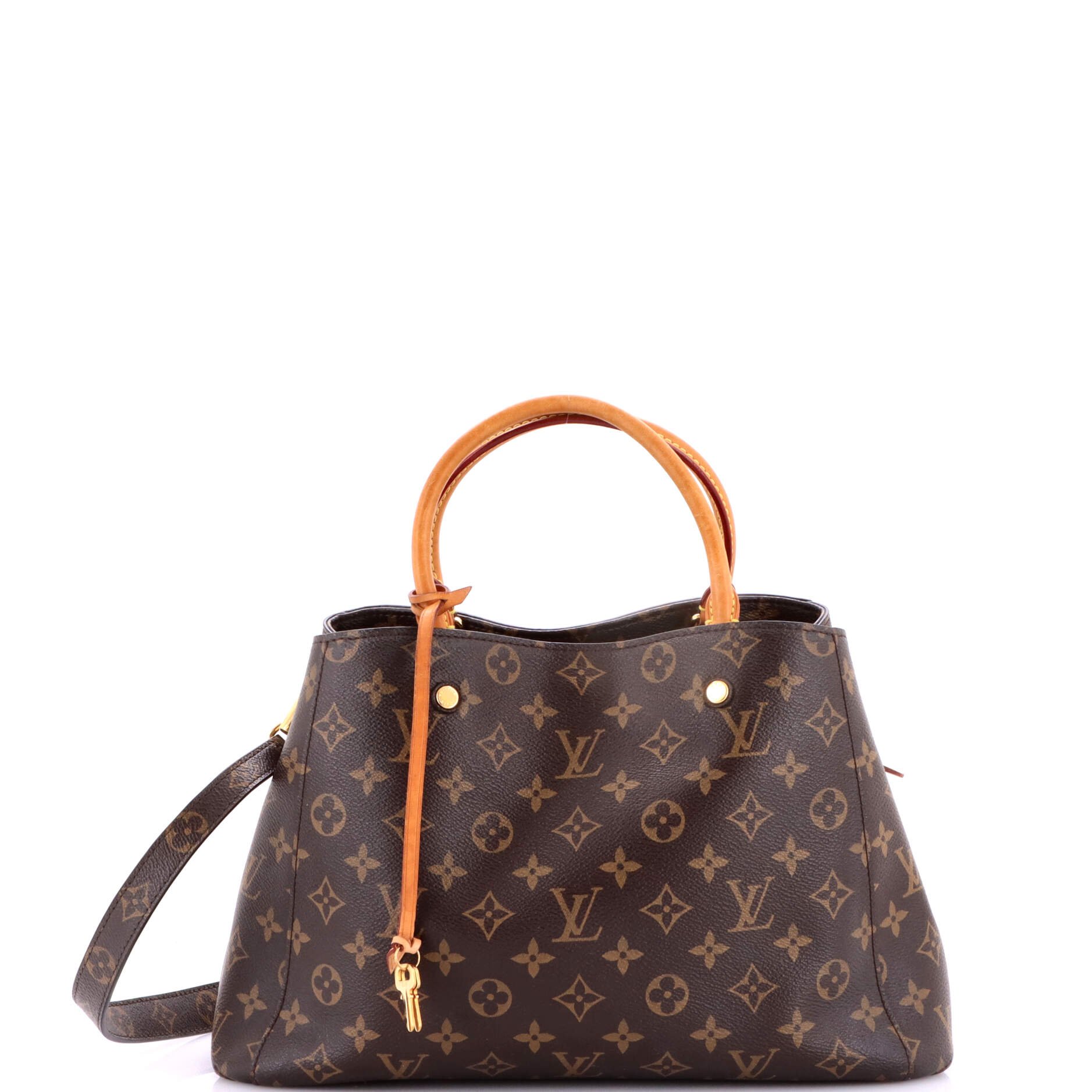 Louis Vuitton Montaigne Handbag Monogram Canvas MM