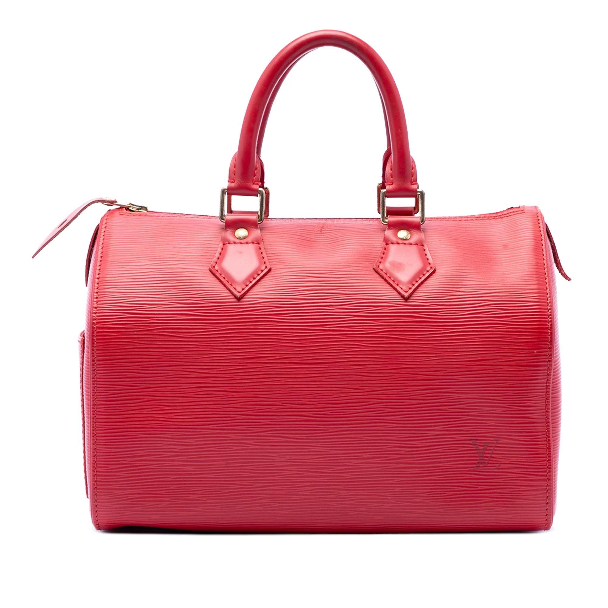 Speedy leather bag