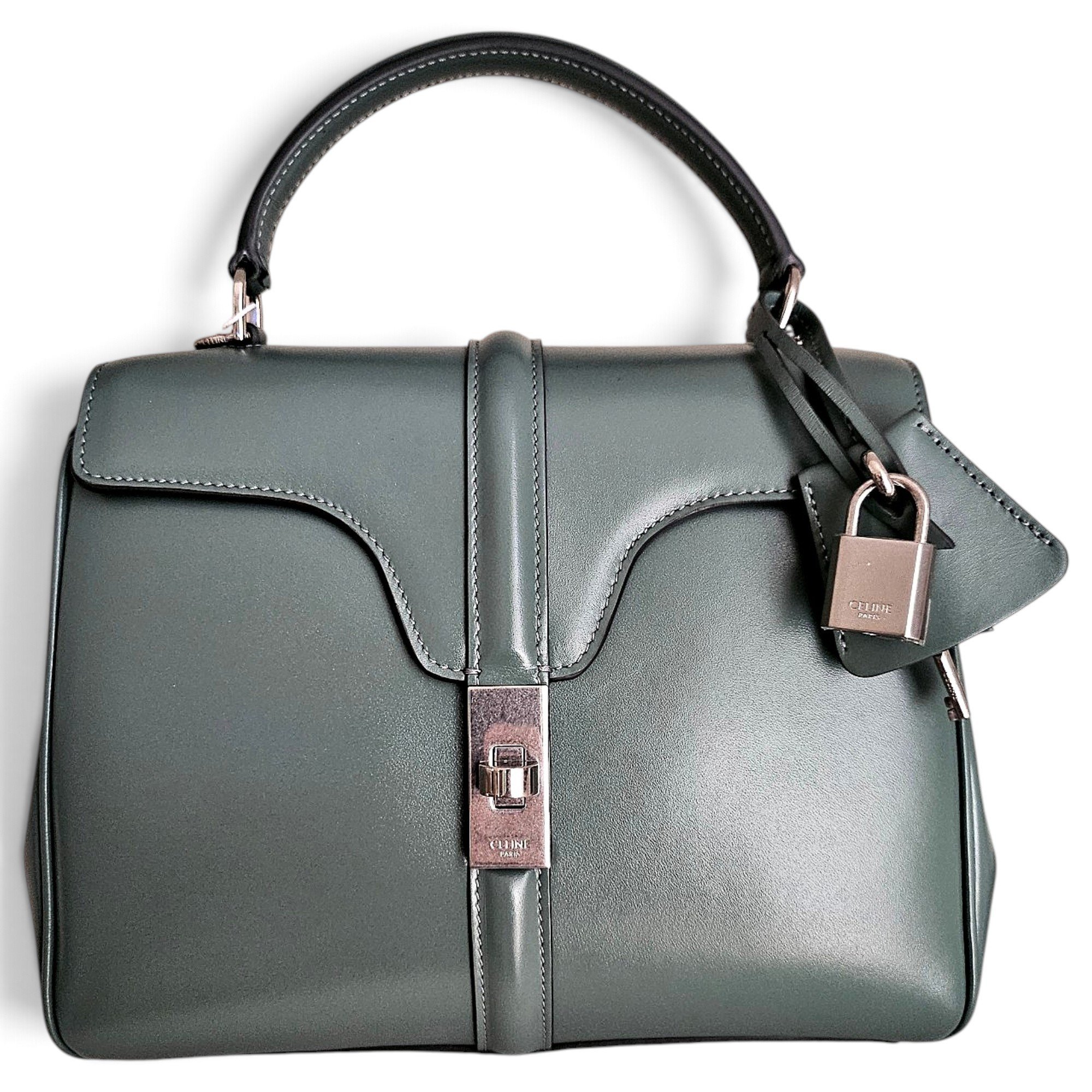 Sac 16 leather handbag