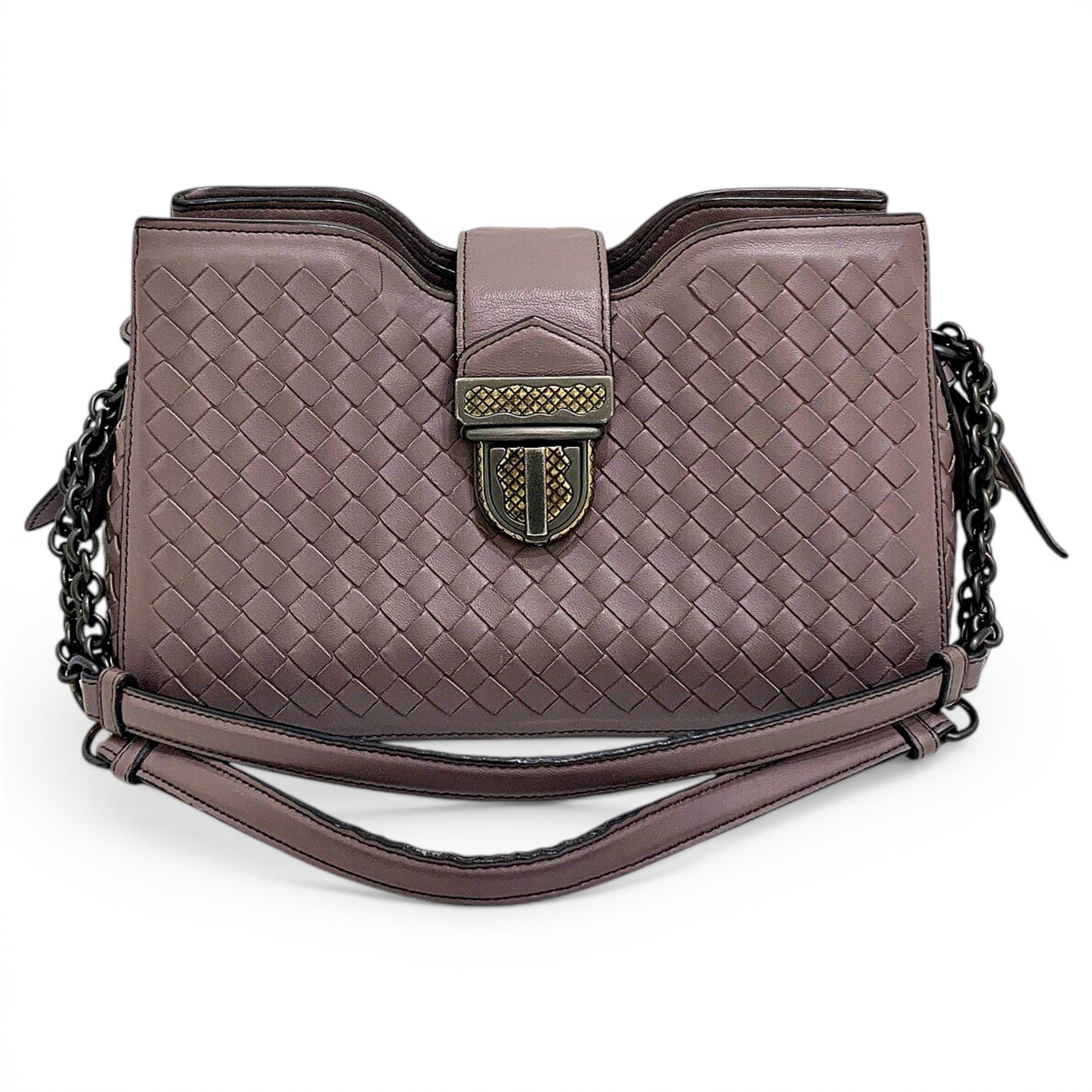 Leather crossbody bag