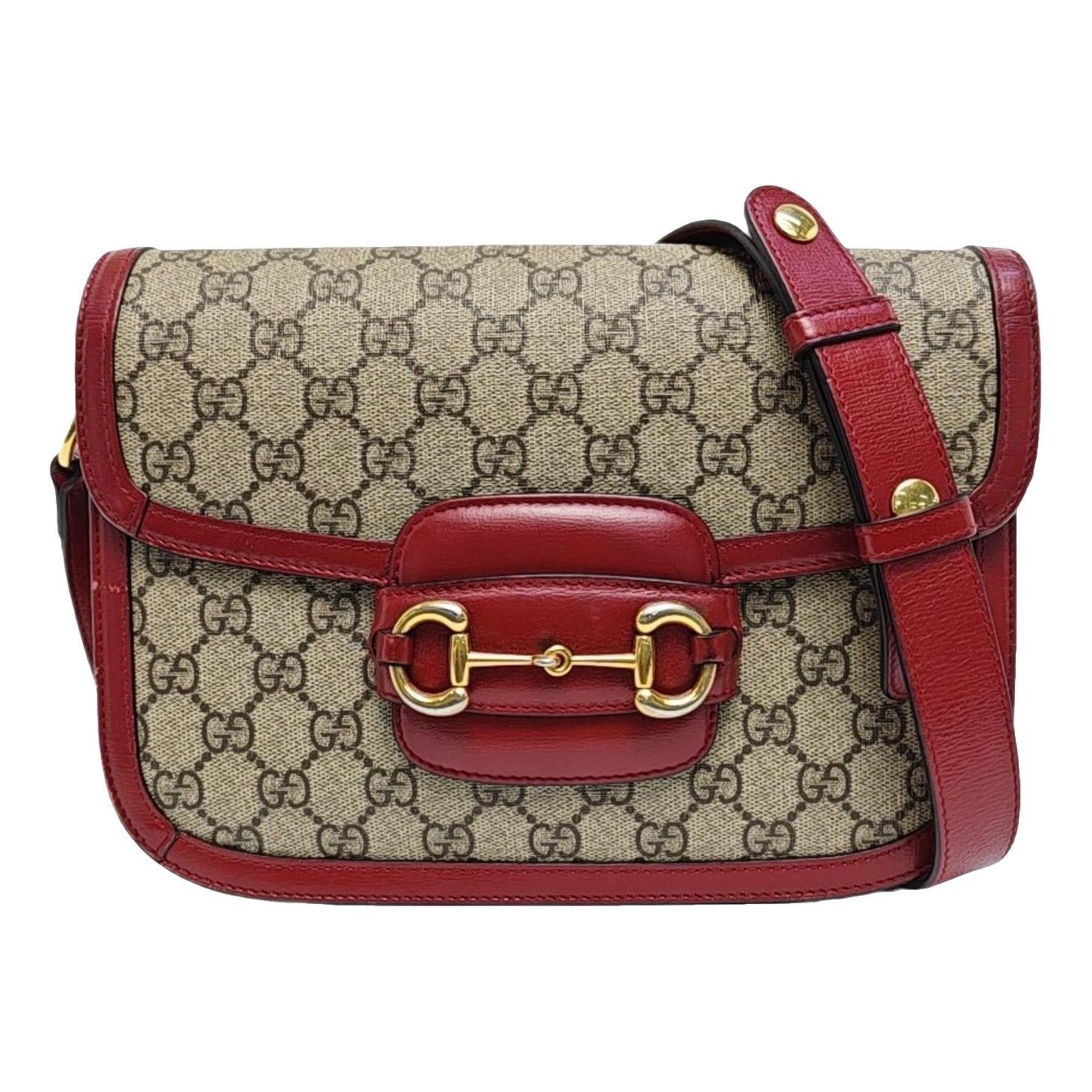 Handle Horsebit 1955 leather handbag