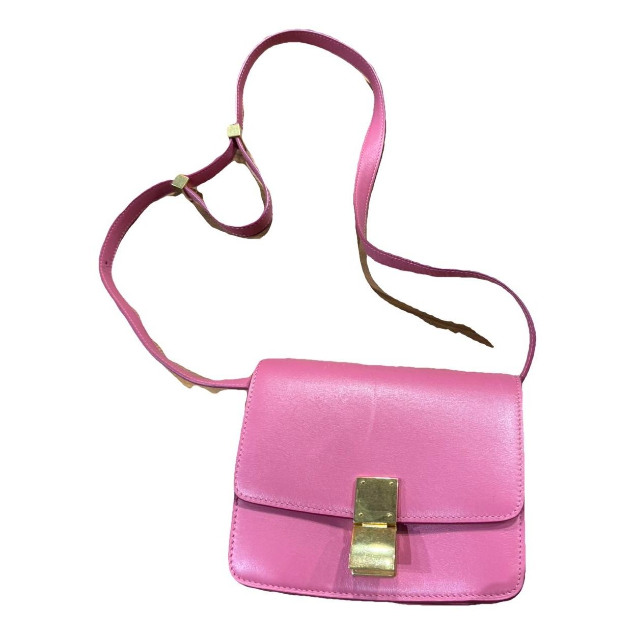 Classic leather crossbody bag