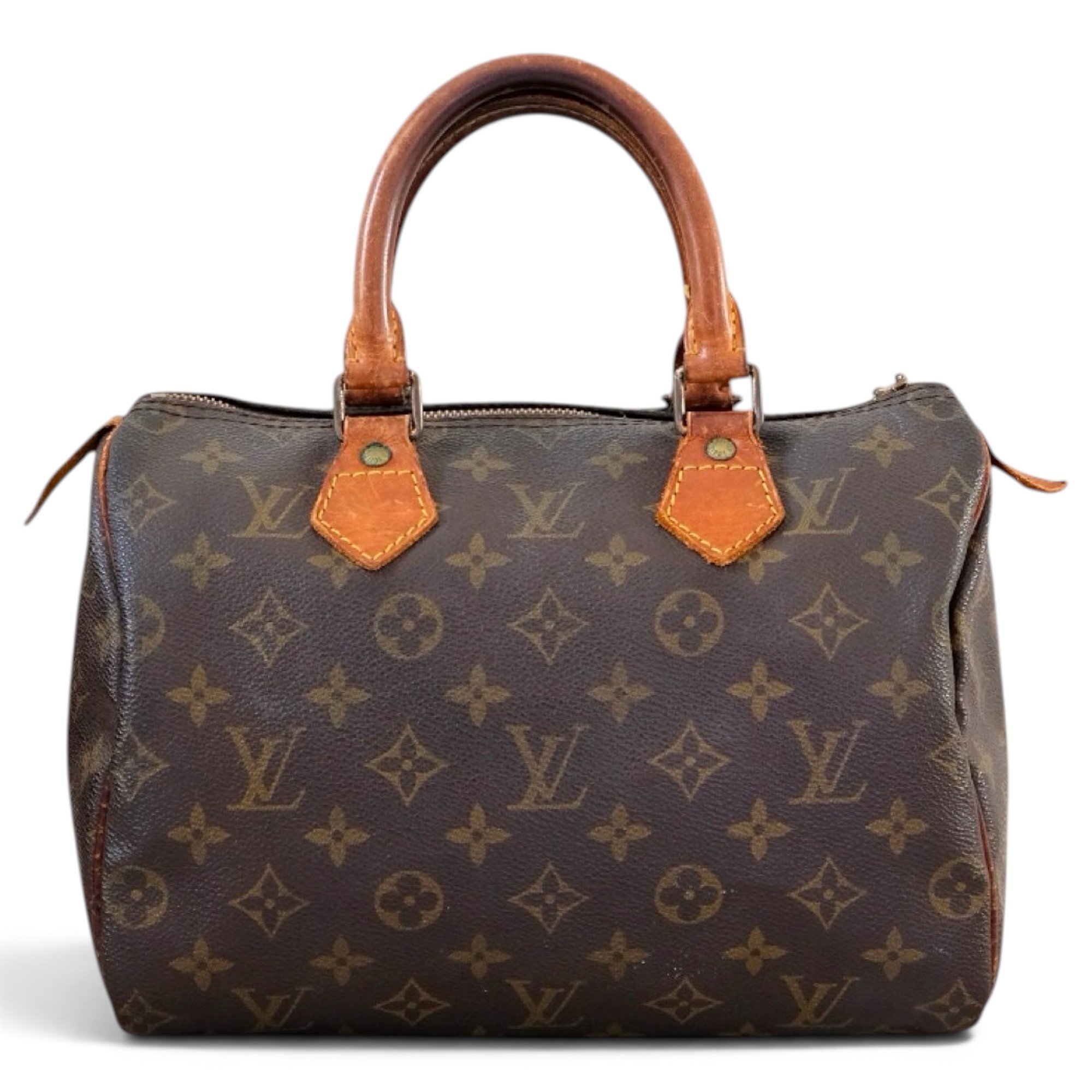 Speedy leather bowling bag