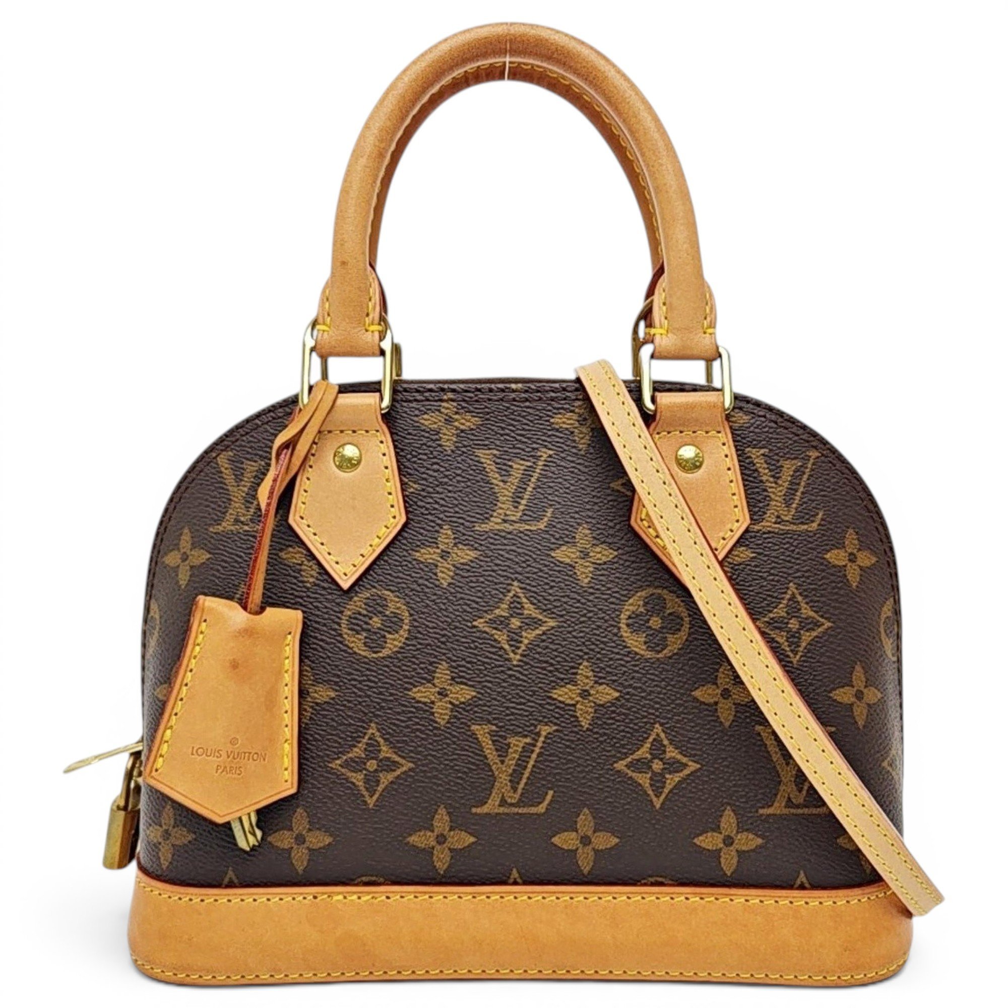 Alma leather handbag