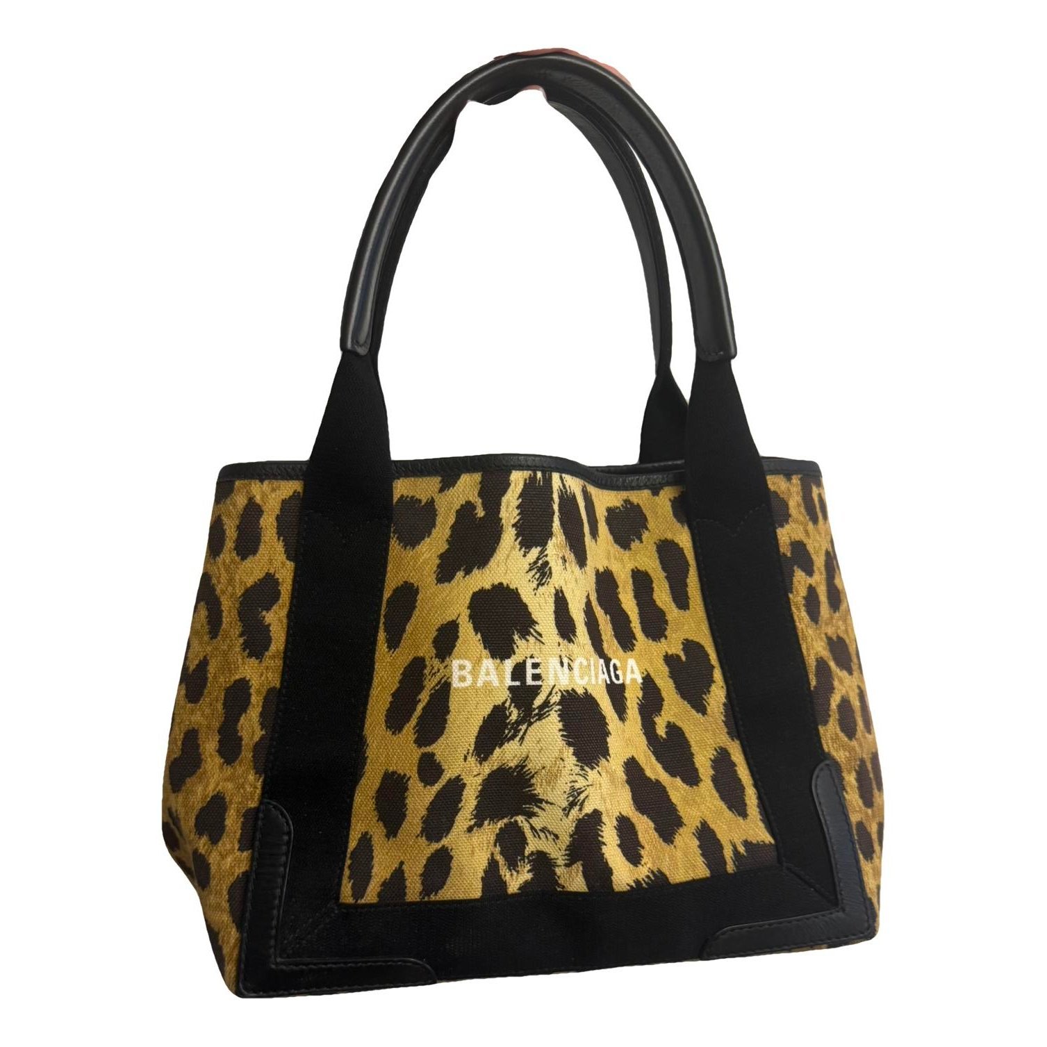 Navy cabas tote