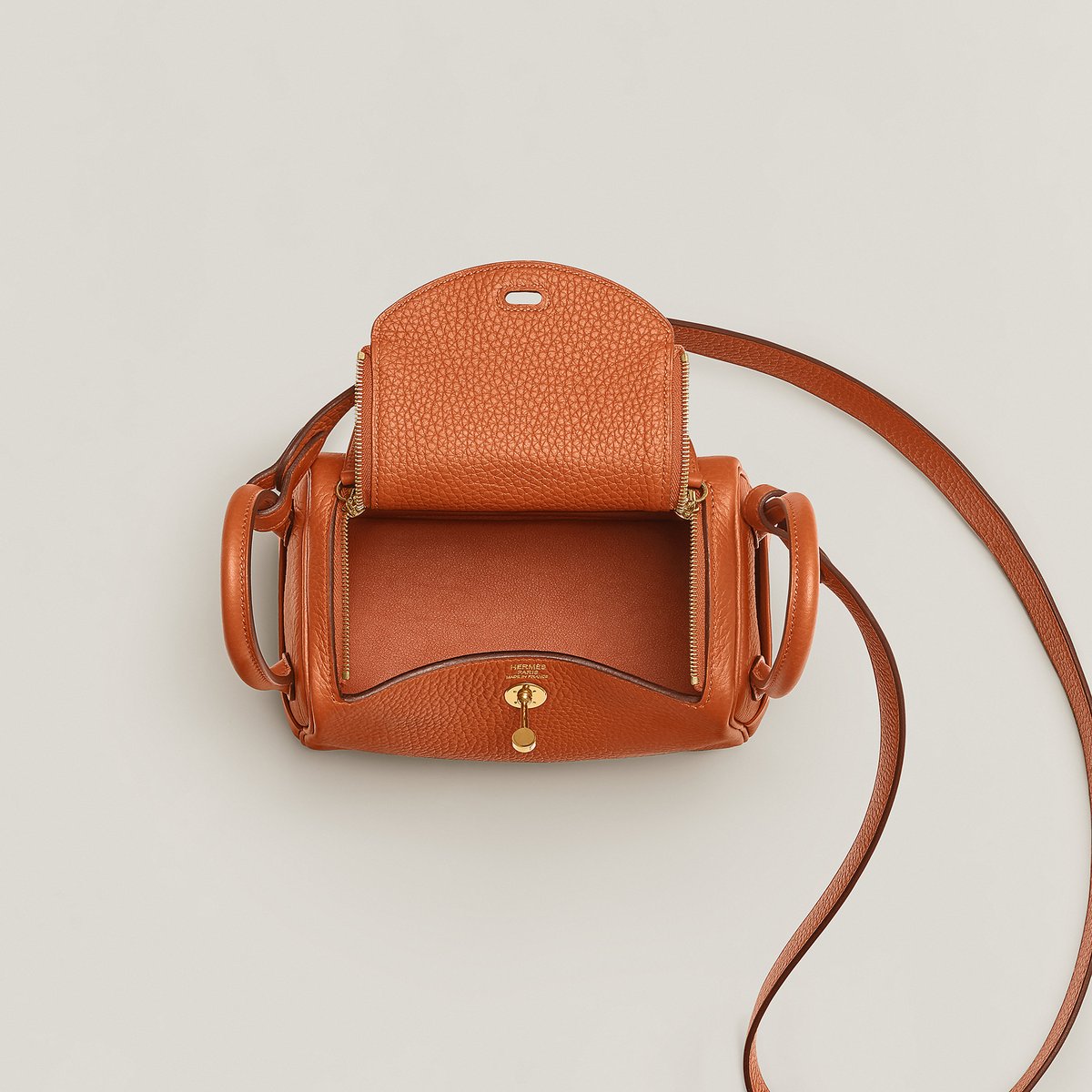 Orange Lindy Mini Bag
