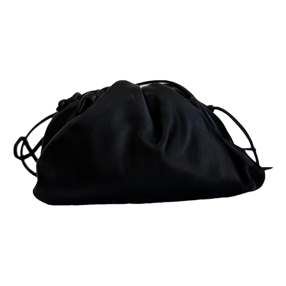 Pouch leather handbag