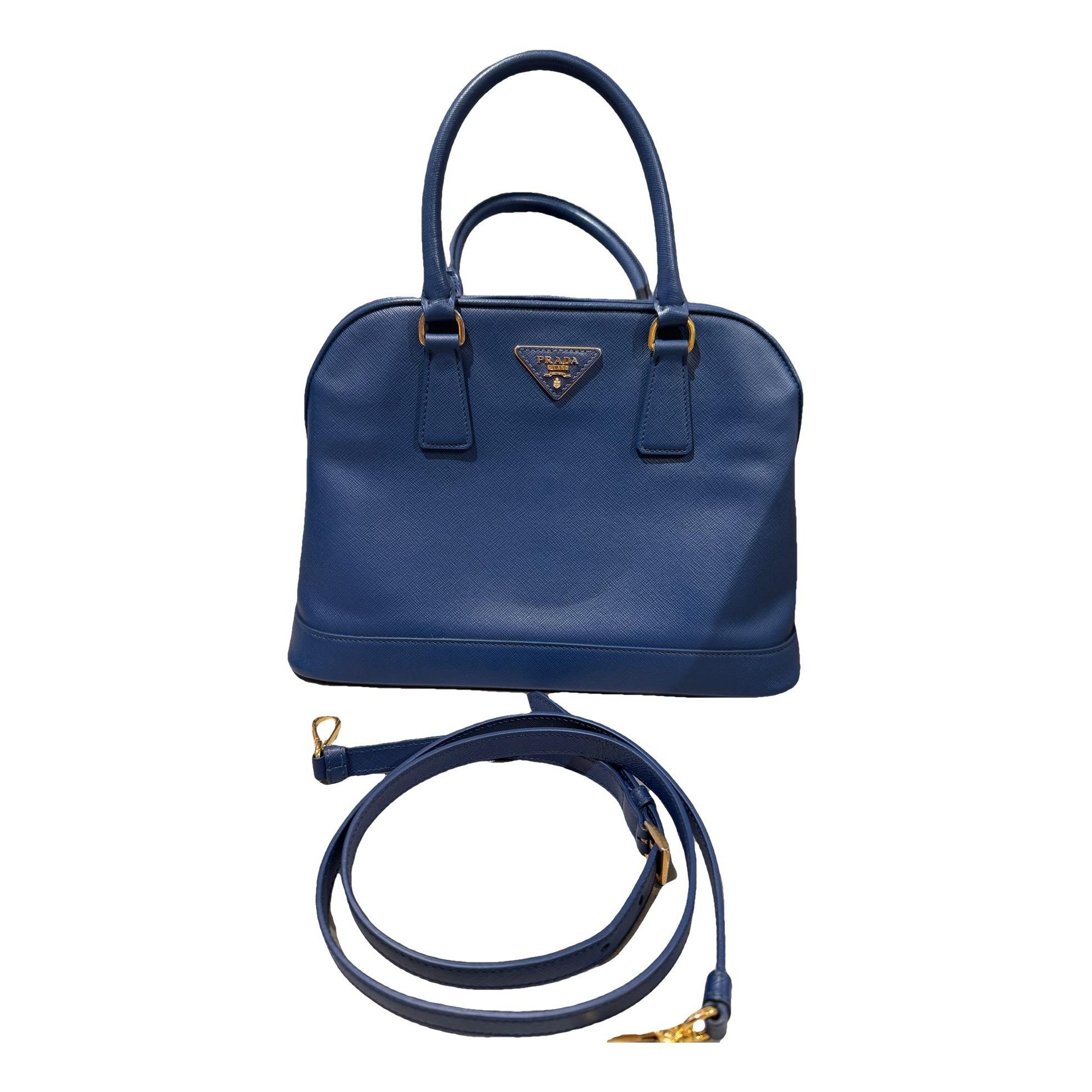 Promenade leather handbag