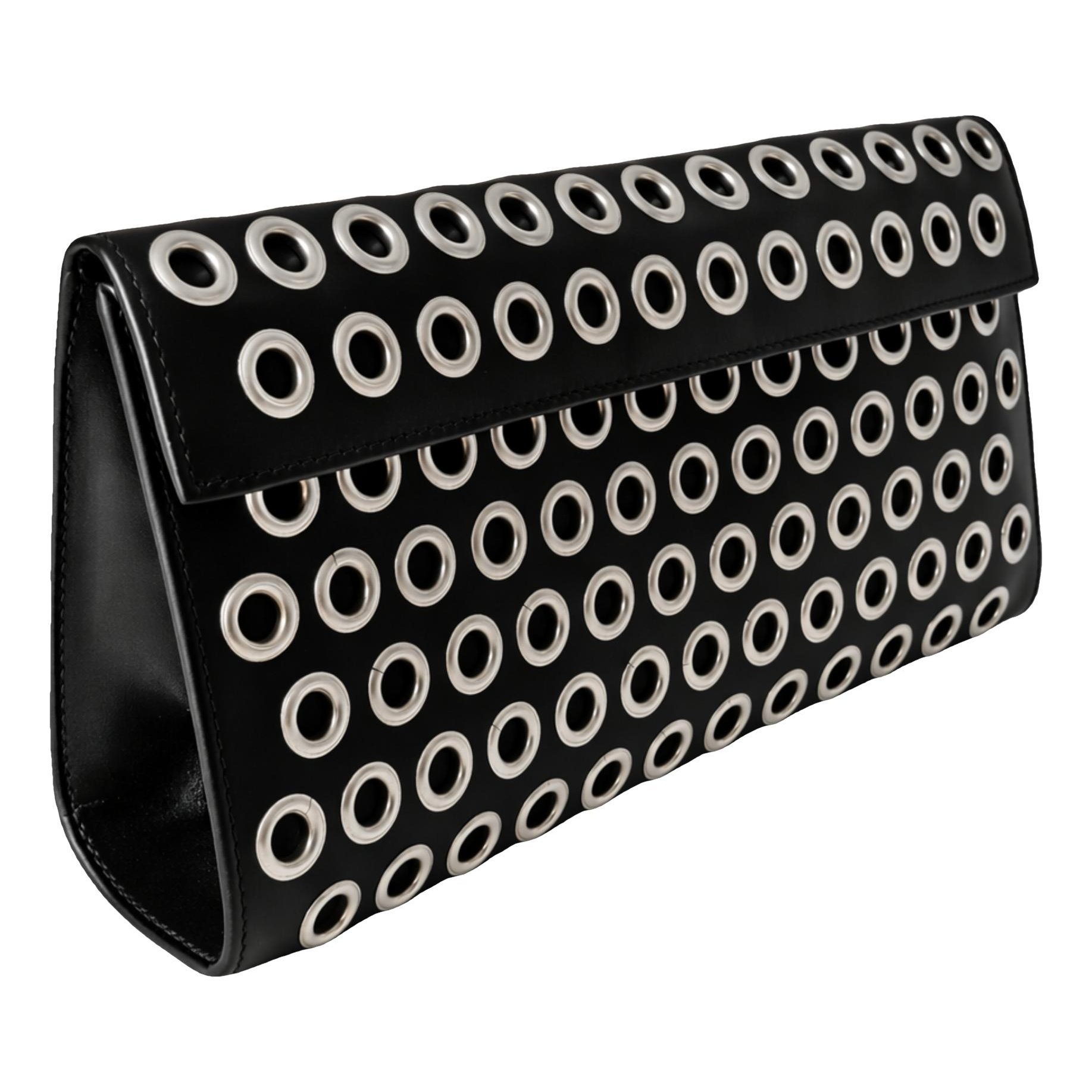 Alaia Leather clutch bag