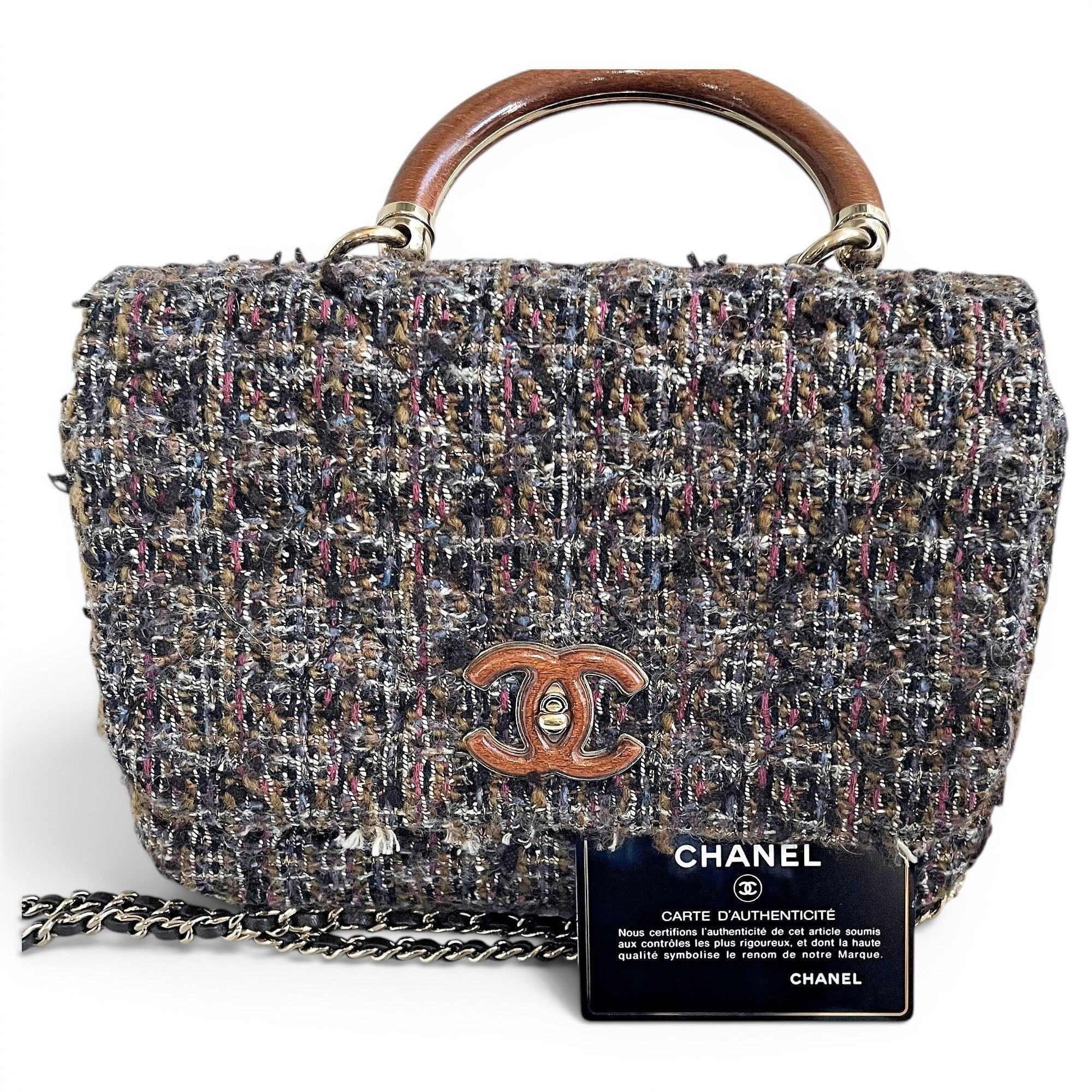Wool handbag